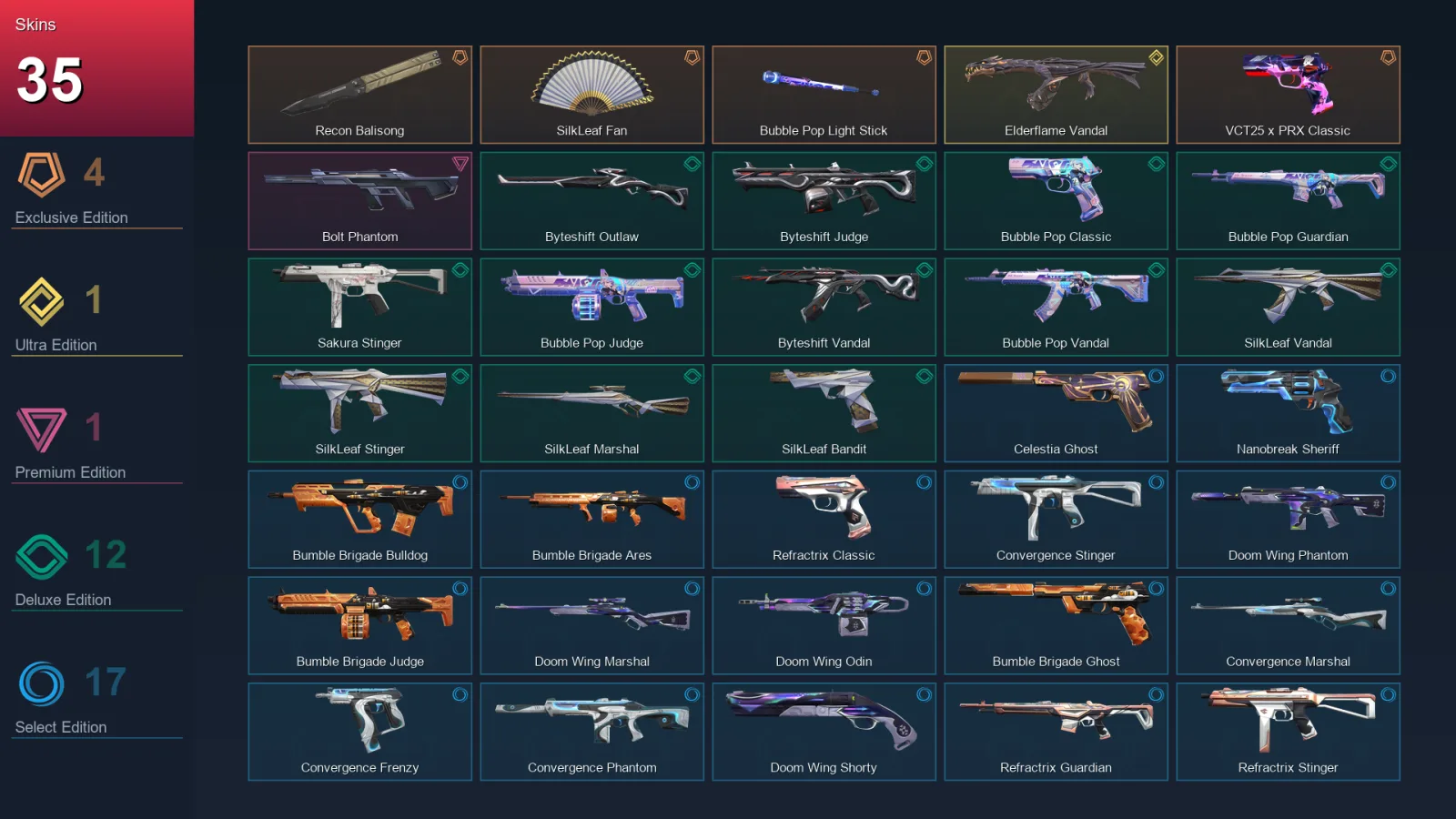 EU | Lv66 | Unranked | 35 Skin | 17 Agent | 46 Buddy — Valorant account