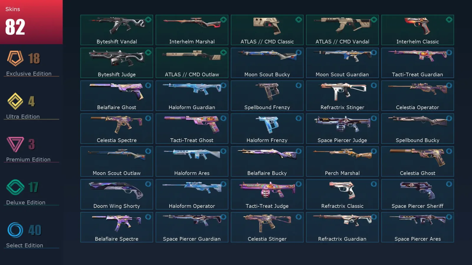 [Valorant] | EU | Level 108 | Diamond 2 | 29 Agents | 82 Skins — Valorant account