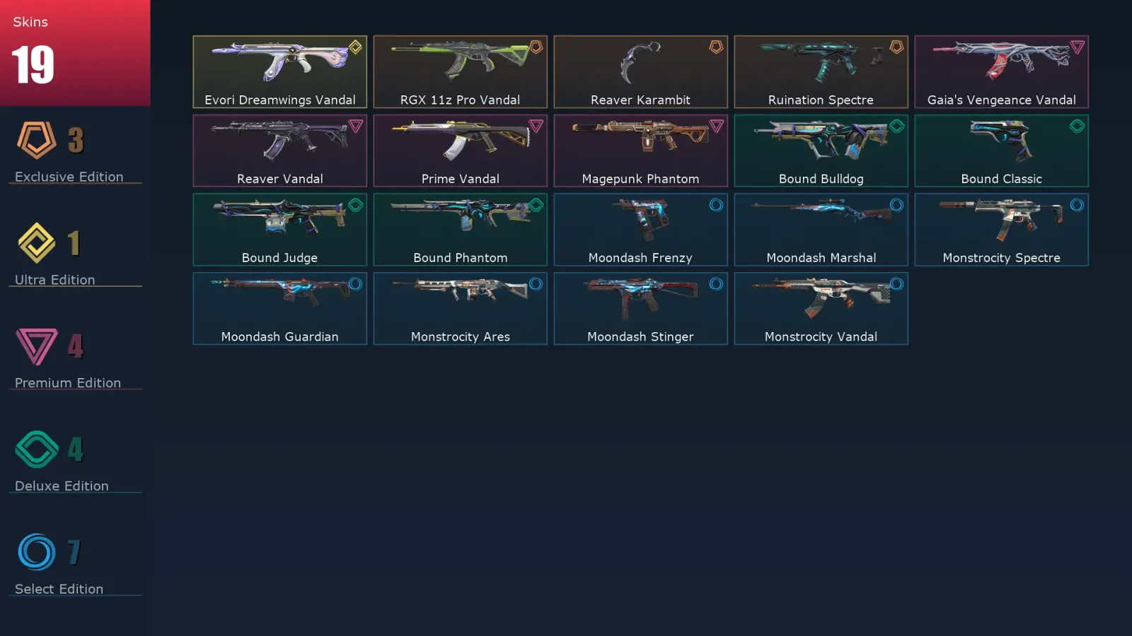 [Valorant] | EU | Level 92 | 26 Agents | 19 Skins — Valorant account