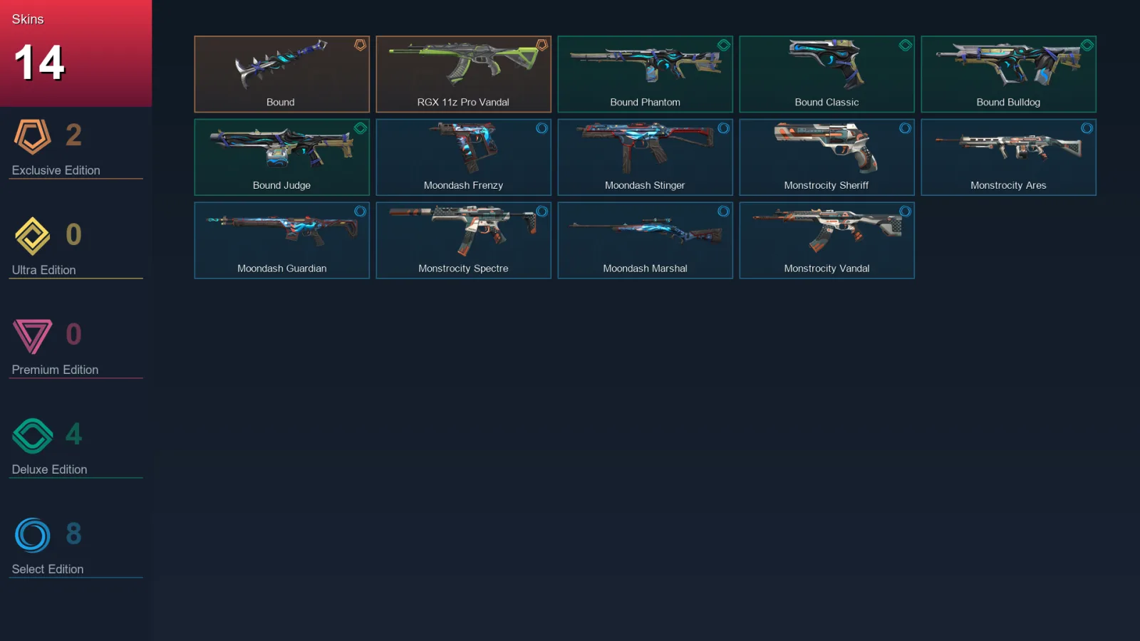 EU | Lv48 | Unranked | 14 Skin | 14 Agent | 21 Buddy — Valorant account