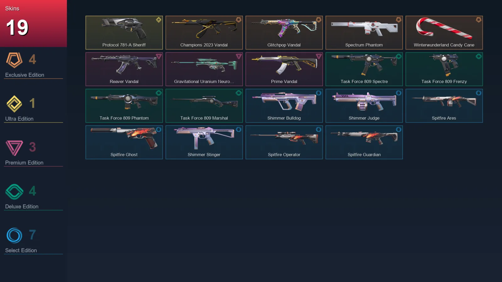 NA | Lv67 | Unranked | 19 Skin | 20 Agent | 36 Buddy — Unranked / Smurf Valorant