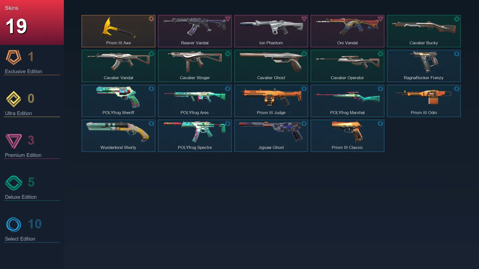 AP | Lv132 | Unranked | 19 Skin | 24 Agent | 60 Buddy — Valorant account
