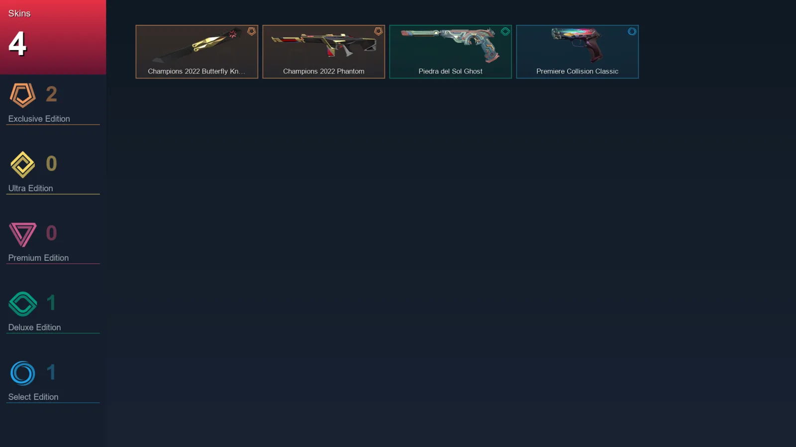 BR | Lv4 | Unranked | 4 Skin | 6 Agent | 12 Buddy — Valorant account