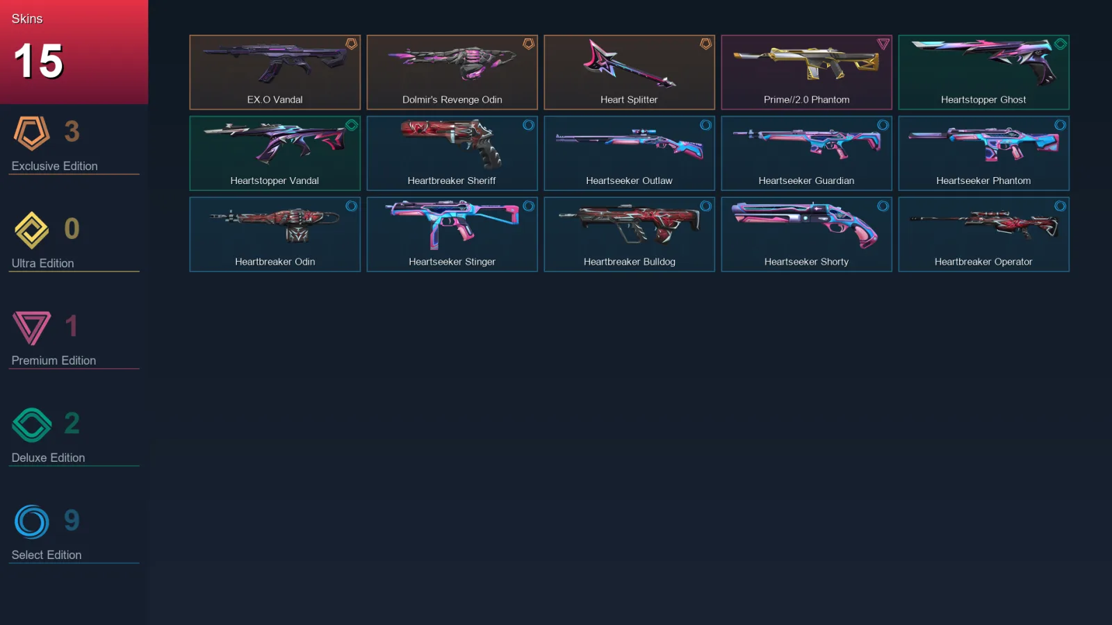 AP | Lv40 | Unranked | 15 Skin | 14 Agent | 16 Buddy — Valorant account
