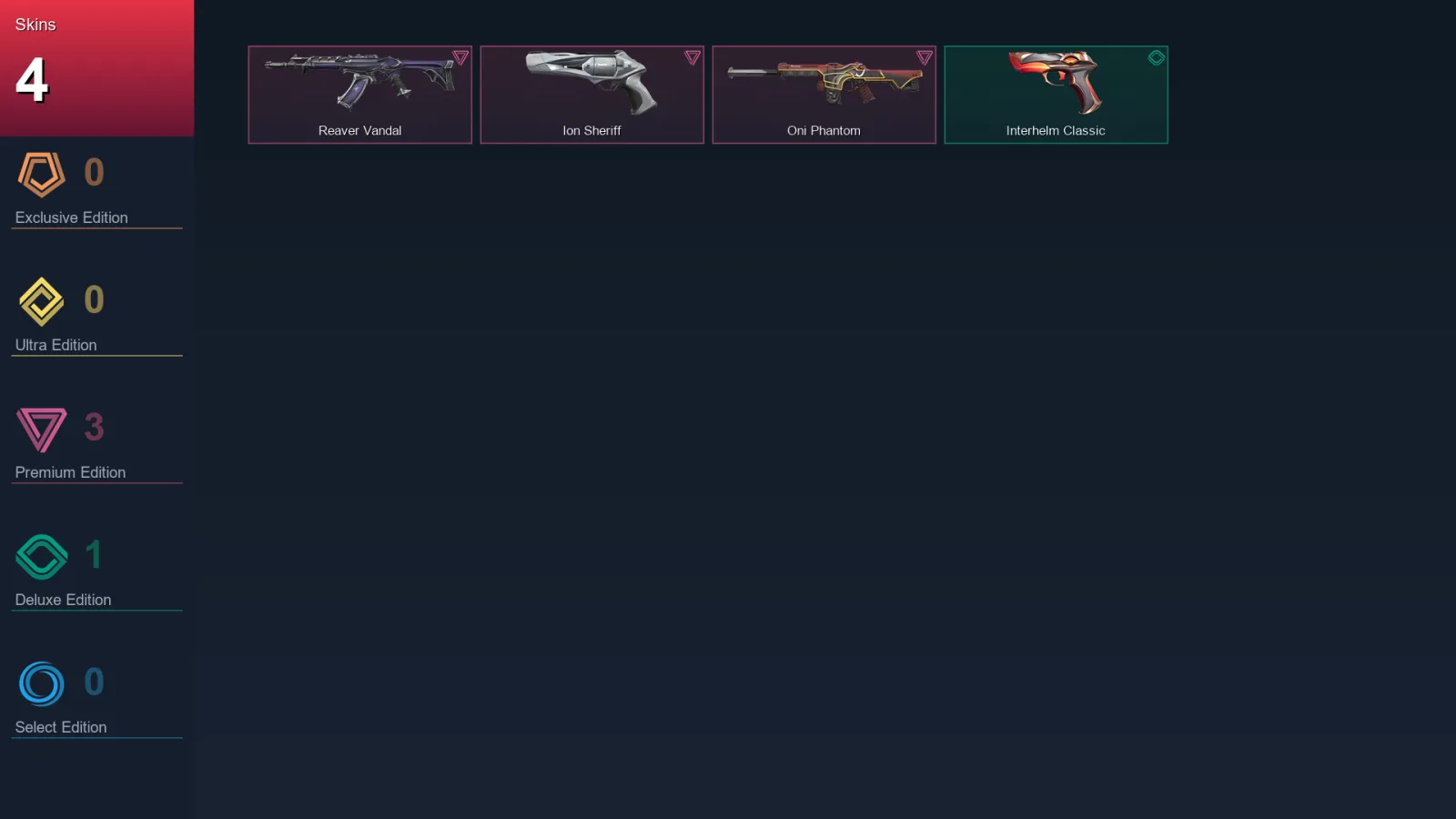EU | Lv74 | Unranked | 4 Skin | 25 Agent | 30 Buddy