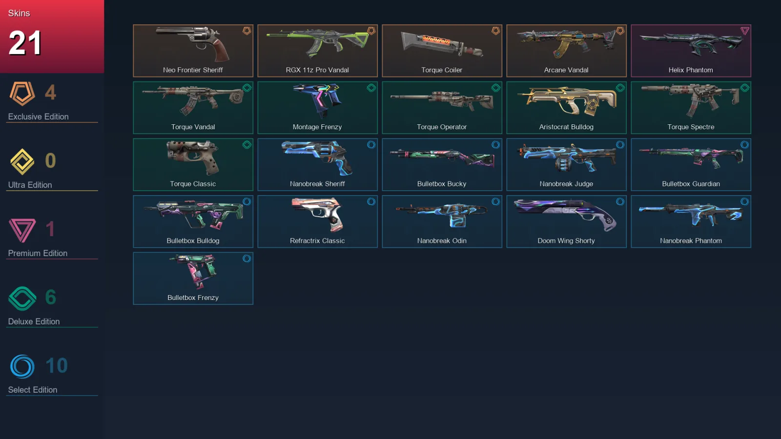 EU | Lv73 | Gold II | 21 Skin | 17 Agent | 33 Buddy