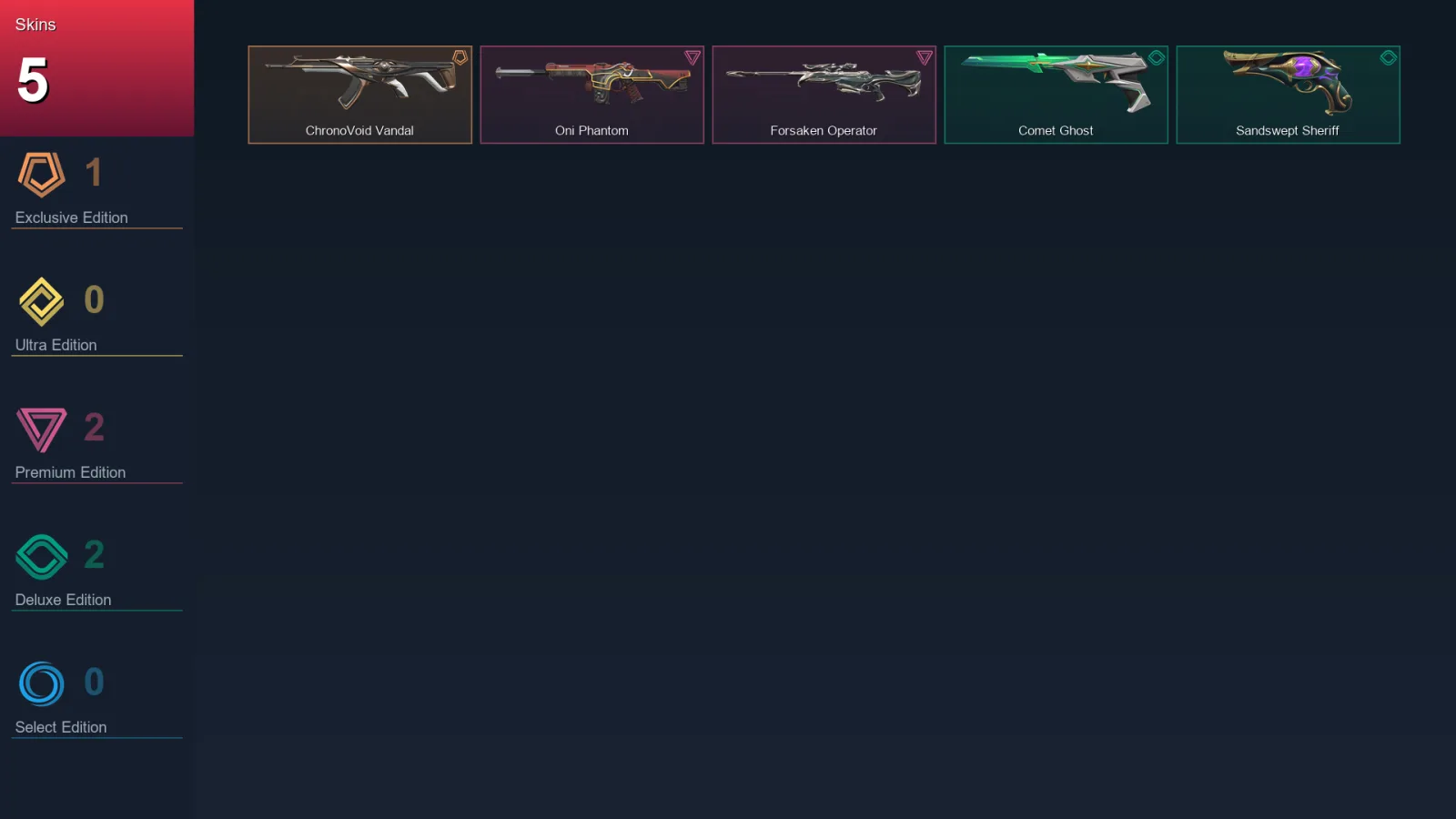 BR | Lv118 | Unranked | 5 Skin | 27 Agent | 40 Buddy