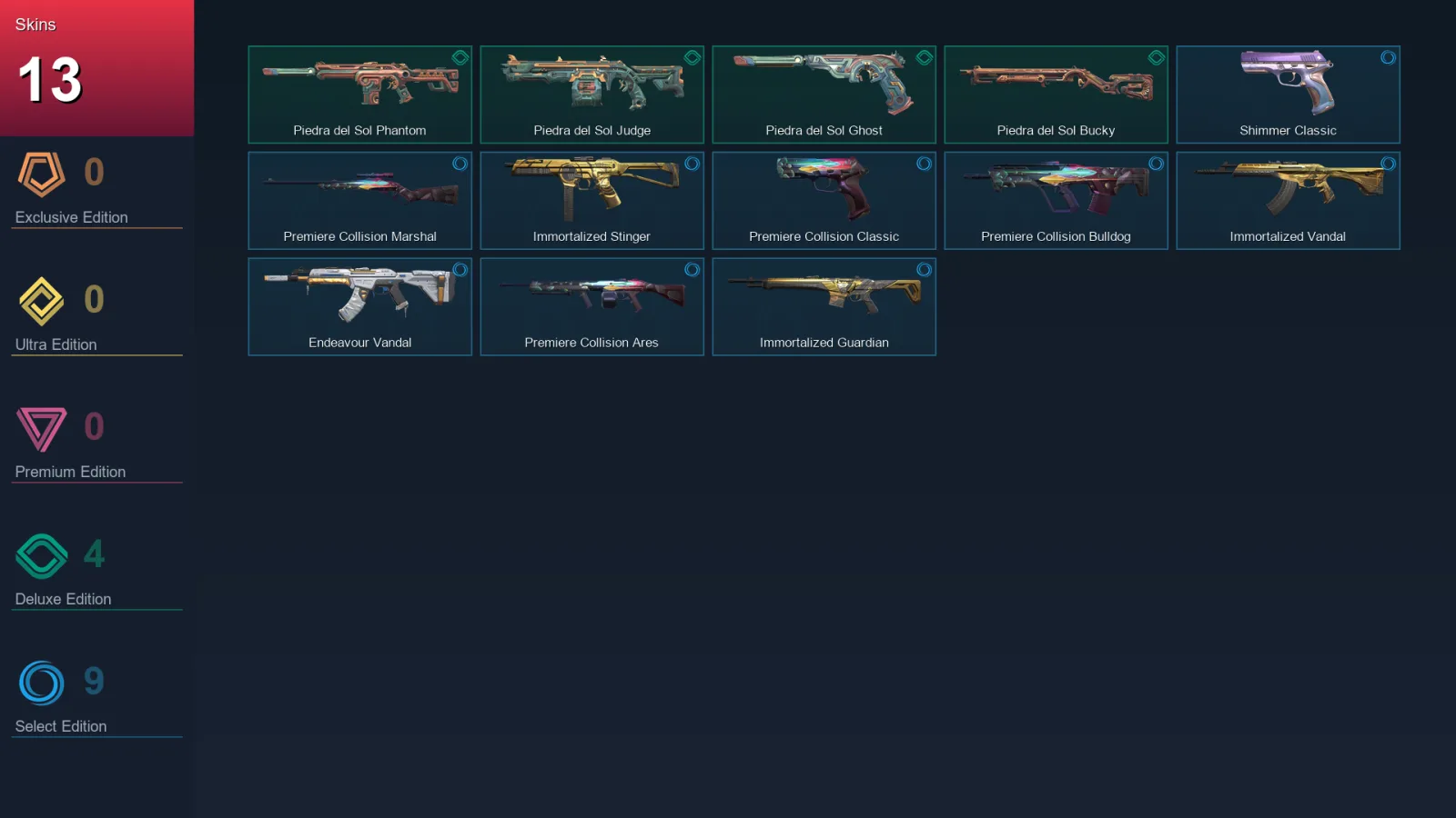 AP | Lv40 | Unranked | 13 Skin | 15 Agent | 15 Buddy