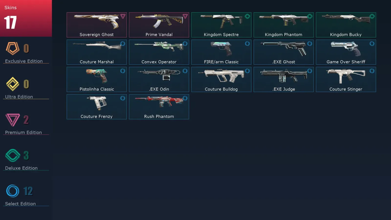[Valorant] | EU | Level 67 | 18 Agents | 17 Skins — Valorant account