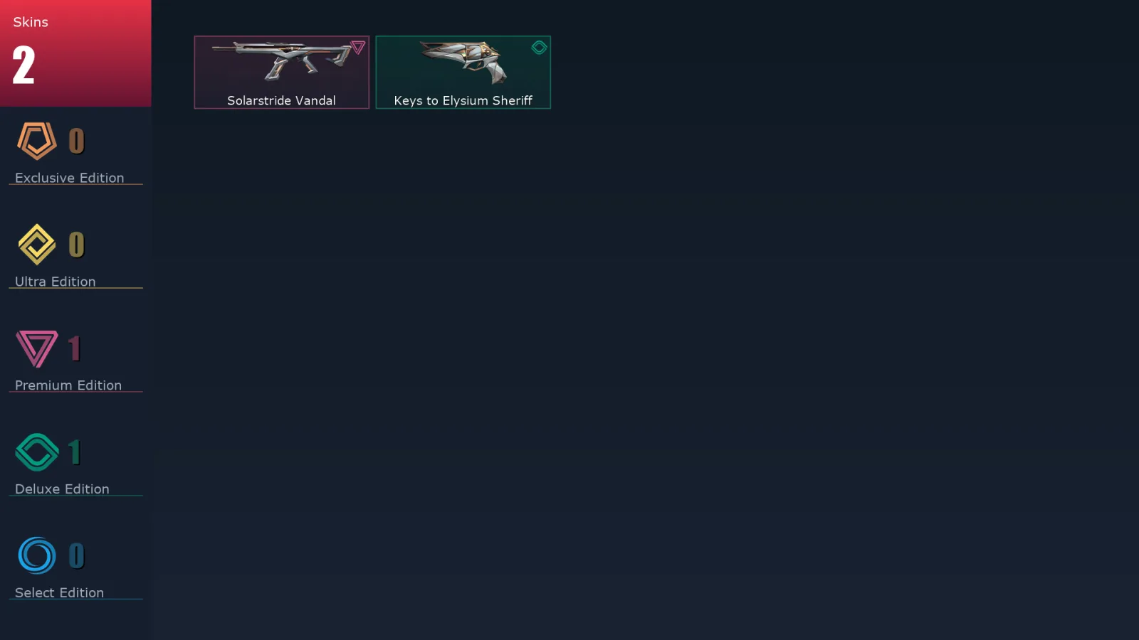 [Valorant] | EU | Level 1 | Radiant | 17 Agents | 2 Skins