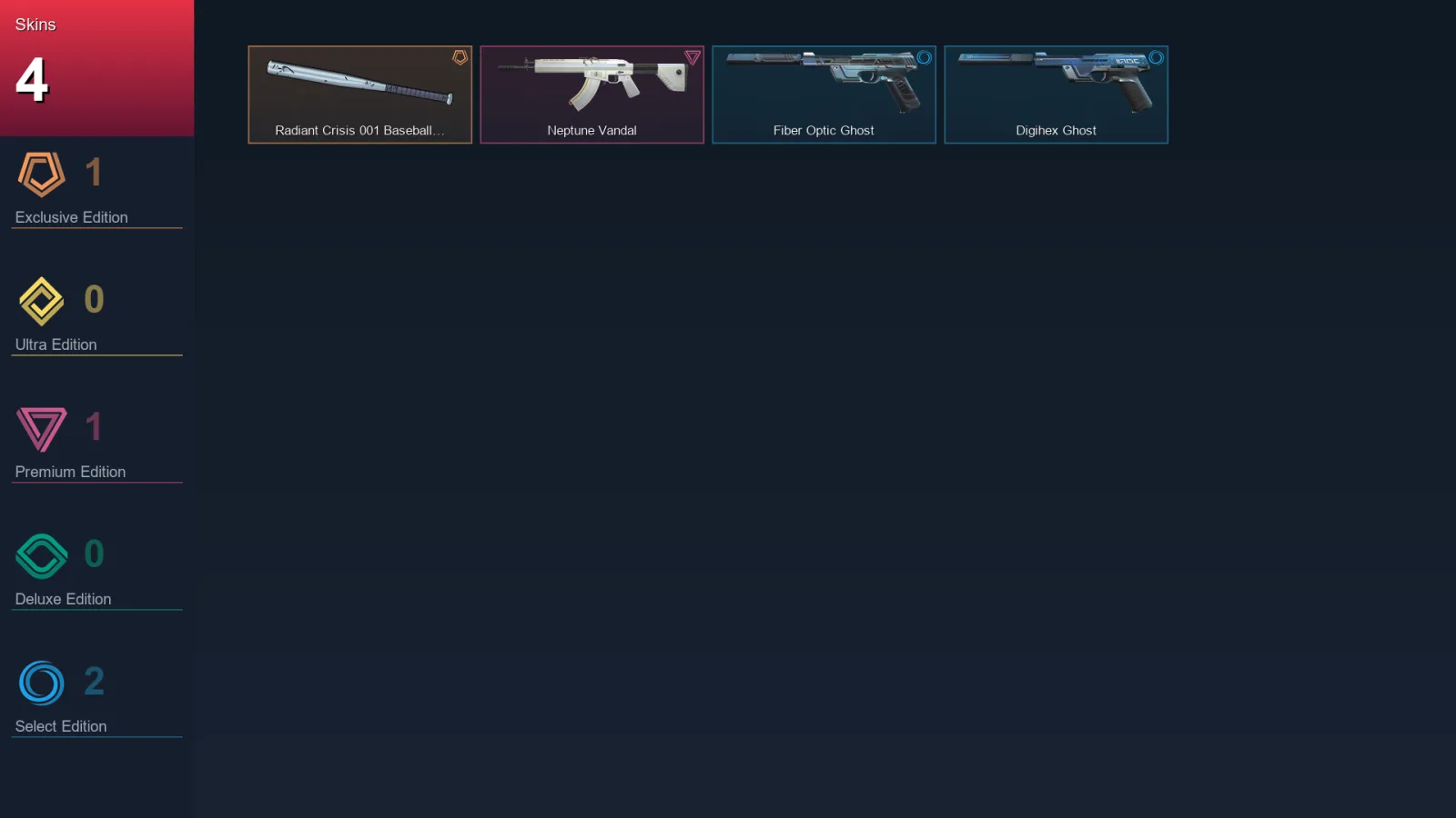 AP | Lv90 | Unranked | 4 Skin | 25 Agent | 43 Buddy