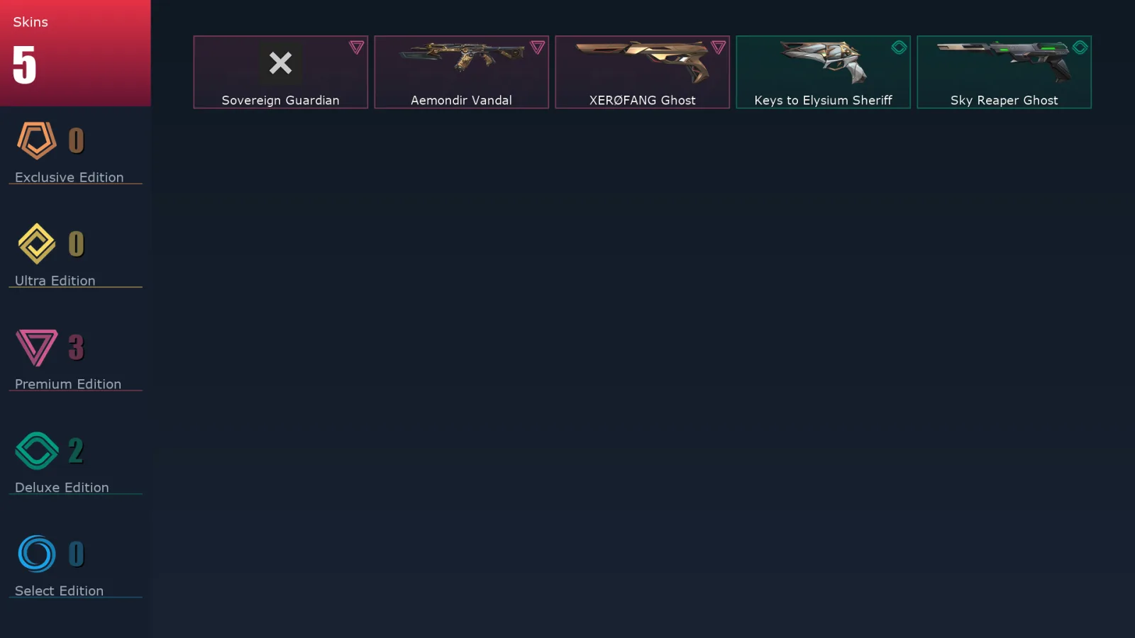 [Valorant] | EU | Level 42 | Ascendant 1 | 13 Agents | 5 Skins