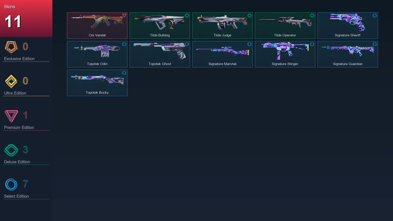 EU | Lv27 | Unranked | 11 Skin | 10 Agent | 12 Buddy — Valorant account