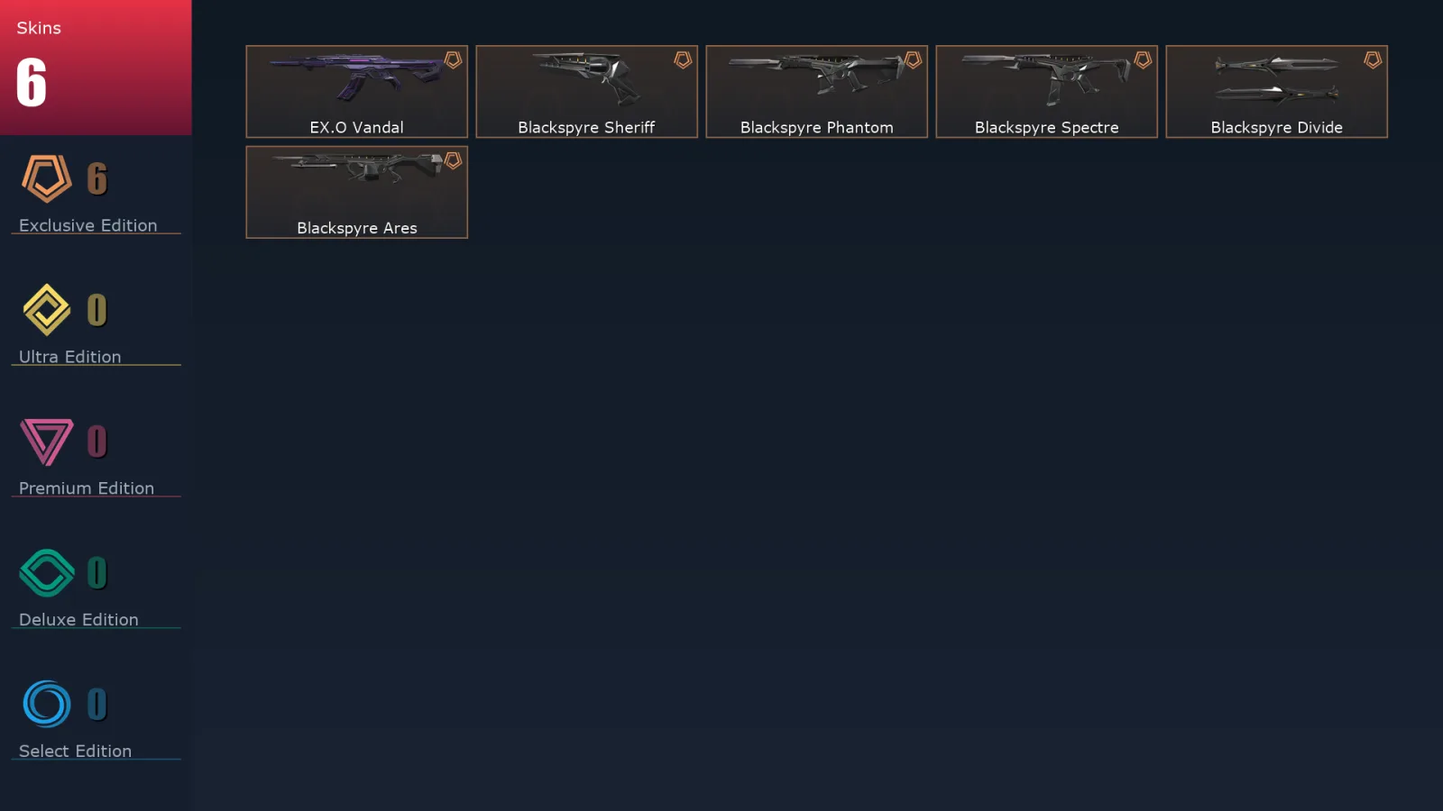 [Valorant] | EU | Level 36 | 13 Agents | 6 Skins