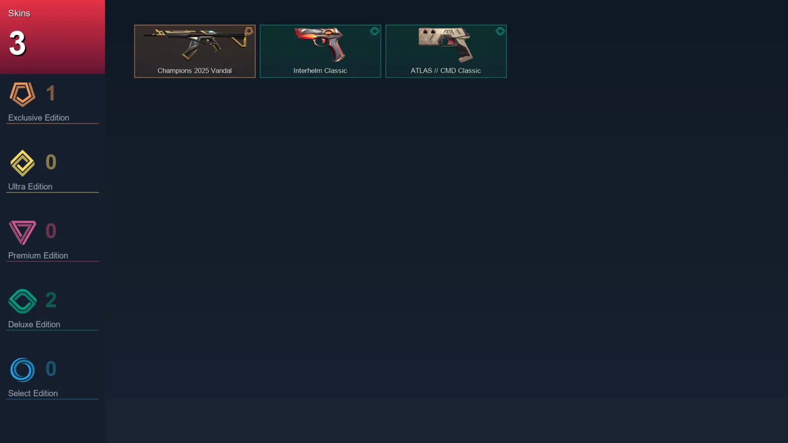 AP | Lv56 | Unranked | 3 Skin | 19 Agent | 17 Buddy