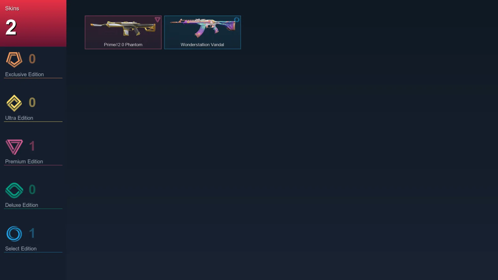 EU | Lv18 | Unranked | 2 Skin | 9 Agent | 8 Buddy