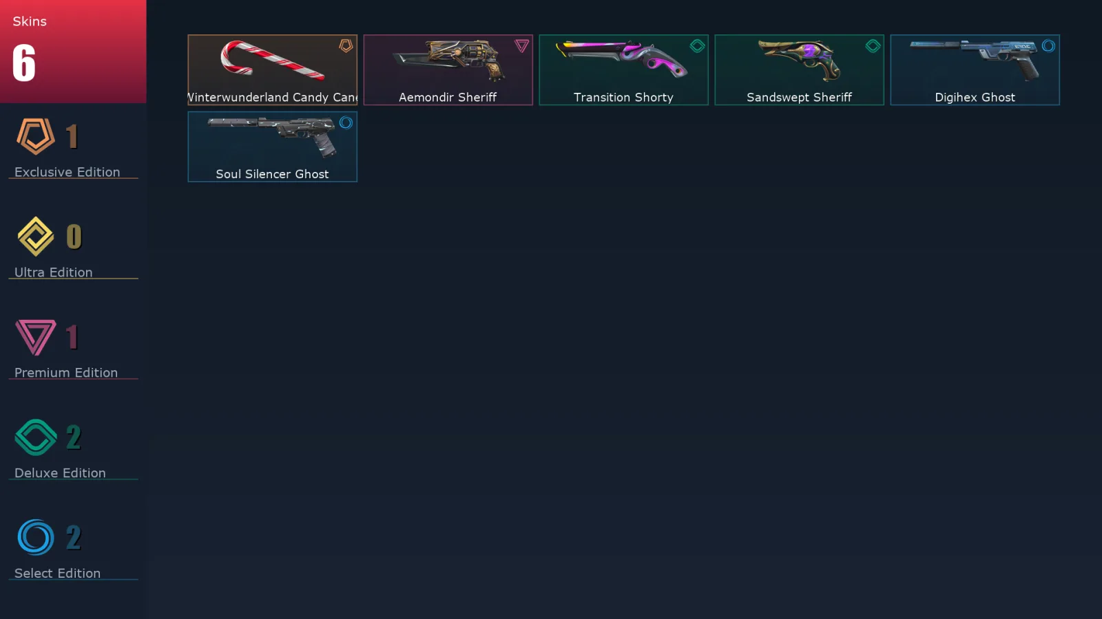 [Valorant] | EU | Level 141 | 23 Agents | 6 Skins