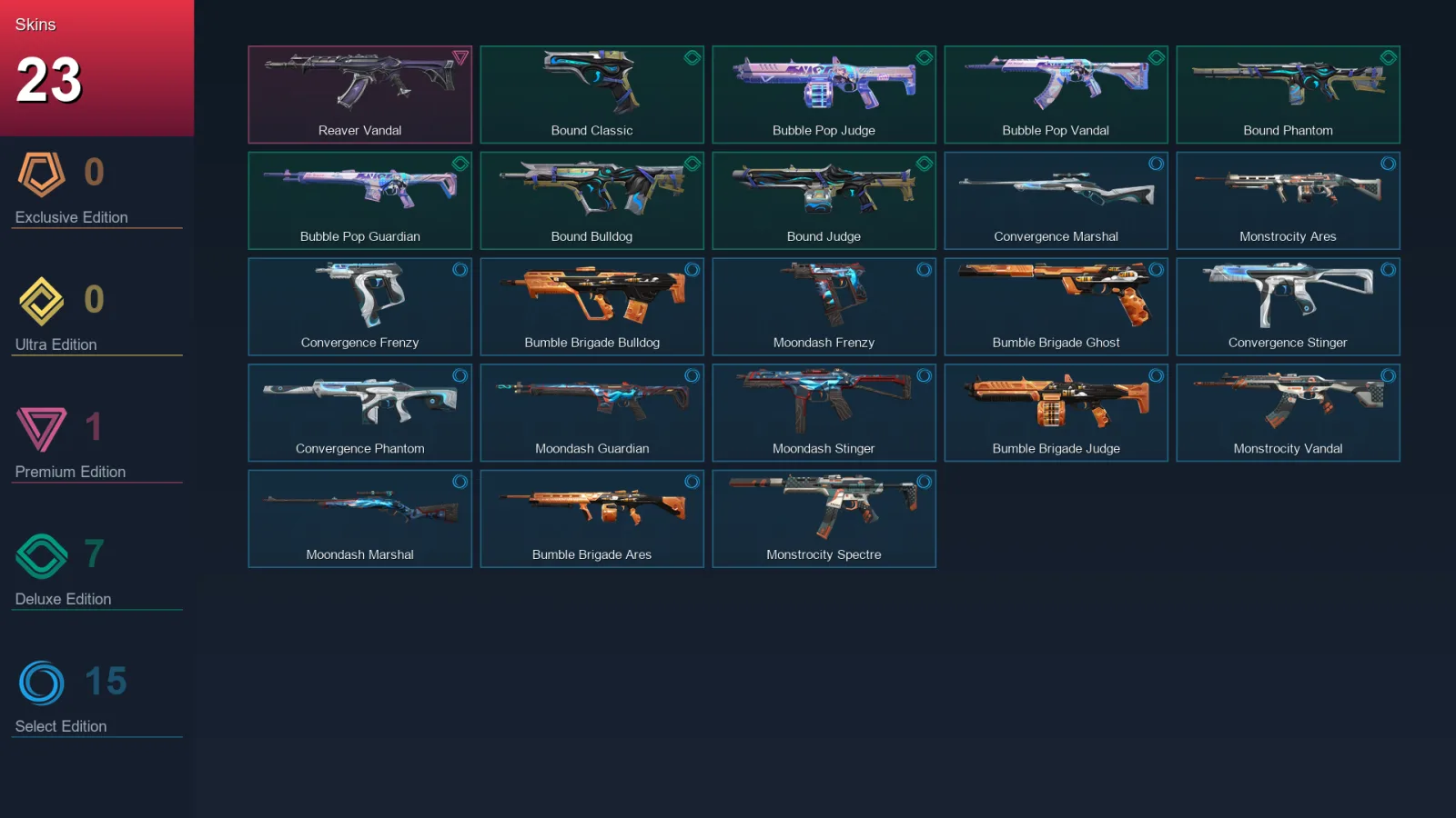 EU | Lv63 | Unranked | 23 Skin | 23 Agent | 36 Buddy