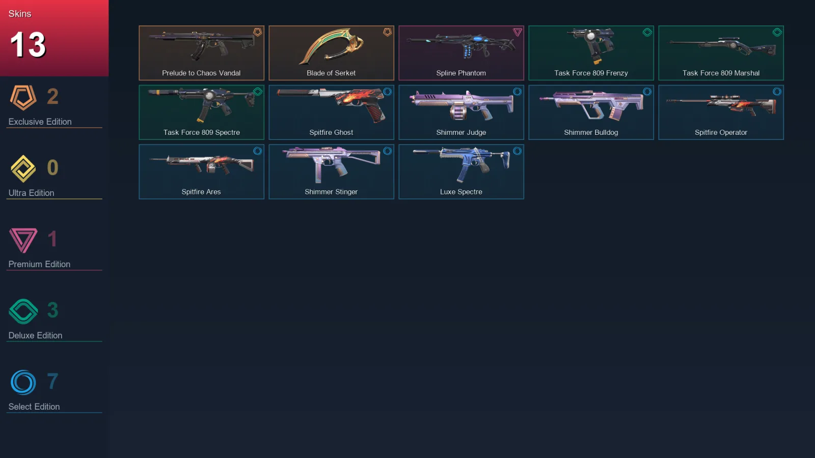 AP | Lv30 | Unranked | 13 Skin | 13 Agent | 14 Buddy — Valorant account