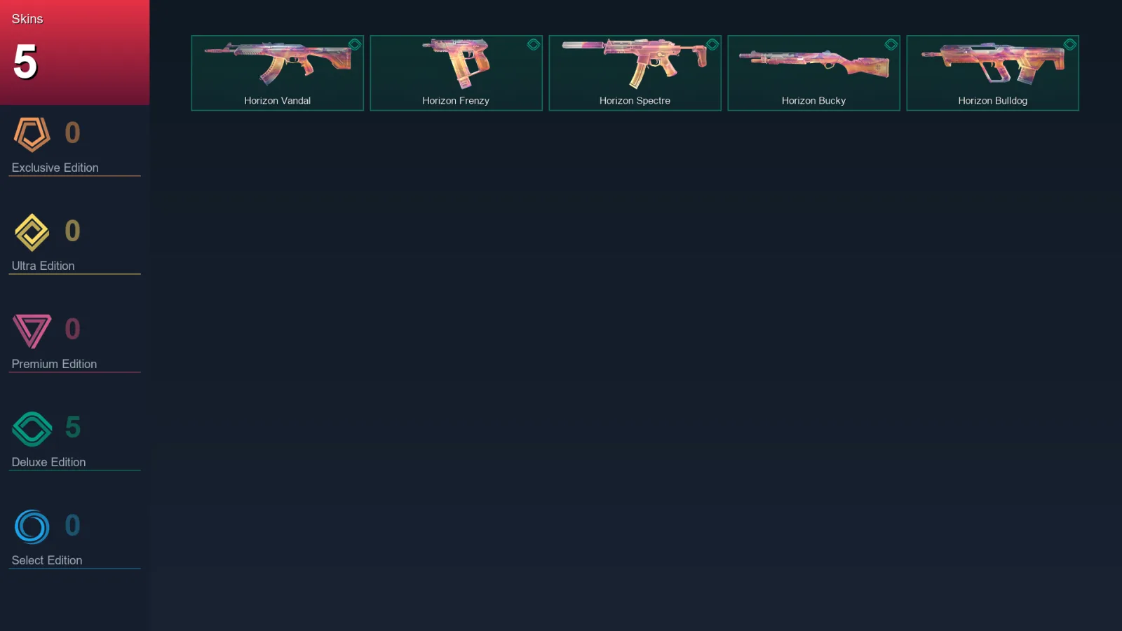 NA | Lv23 | Unranked | 5 Skin | 11 Agent | 13 Buddy