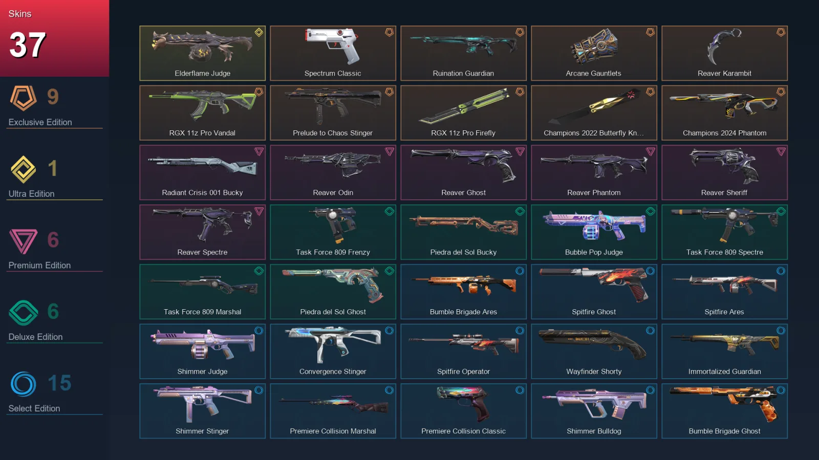 NA | Lv29 | Unranked | 37 Skin | 13 Agent | 28 Buddy — Unranked / Smurf Valorant