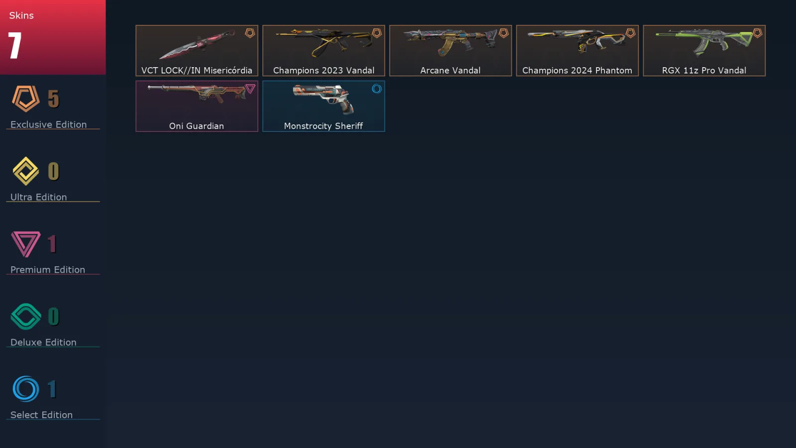 [Valorant] | EU | Level 97 | 23 Agents | 7 Skins
