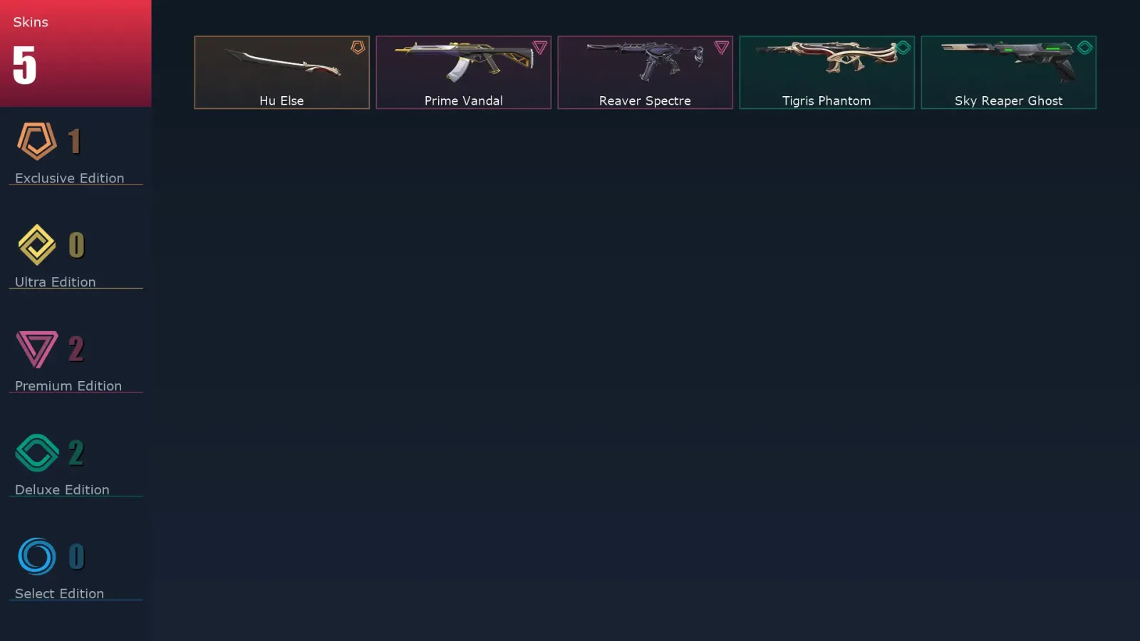 [Valorant] | EU | Level 47 | Ascendant 1 | 14 Agents | 5 Skins