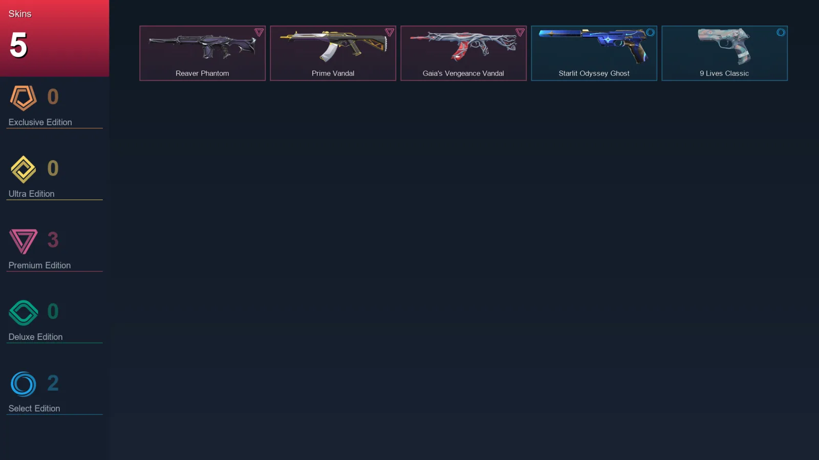 AP | Lv67 | Unranked | 5 Skin | 21 Agent | 22 Buddy