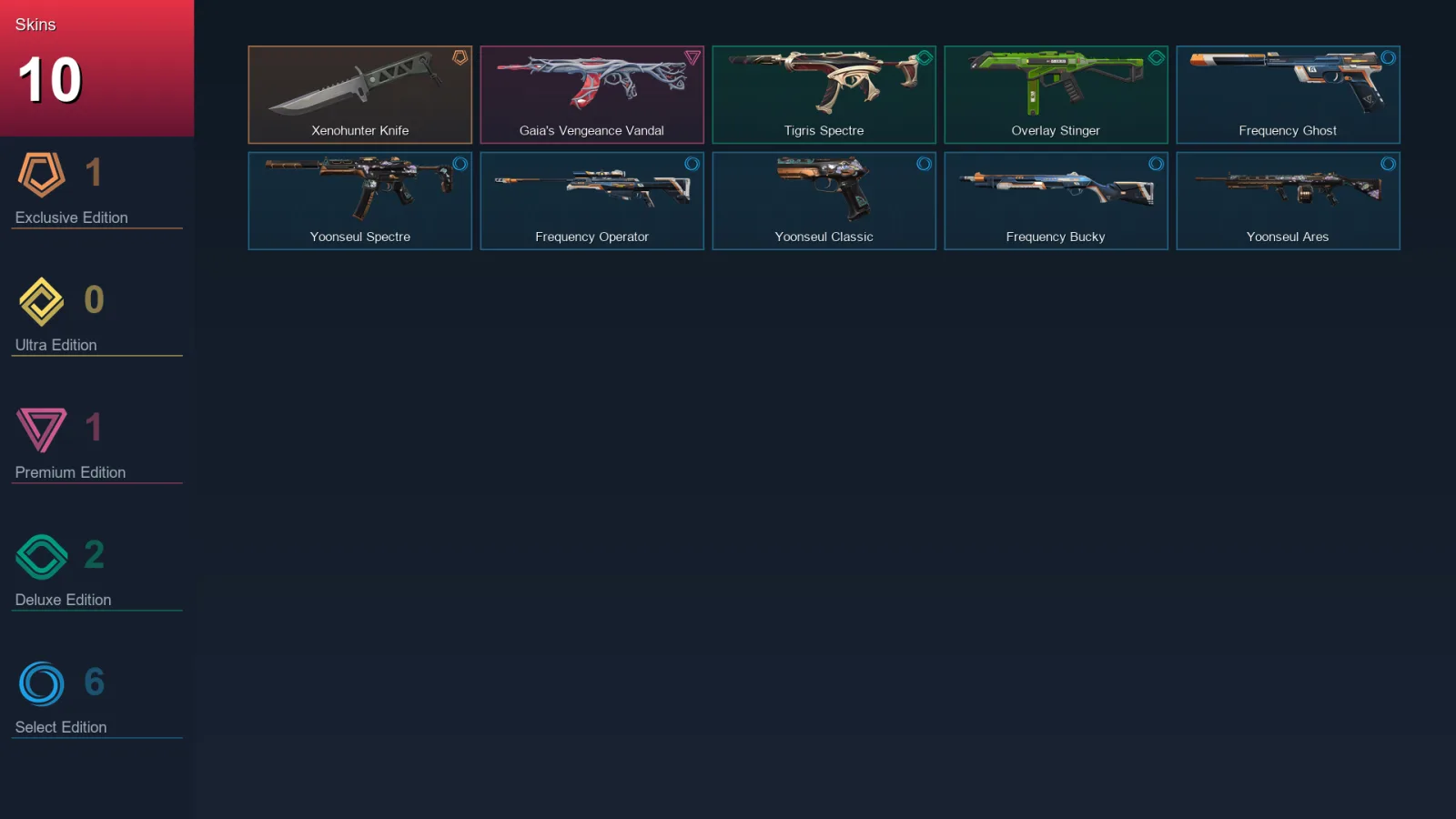 EU | Lv34 | Unranked | 10 Skin | 12 Agent | 13 Buddy — Valorant account