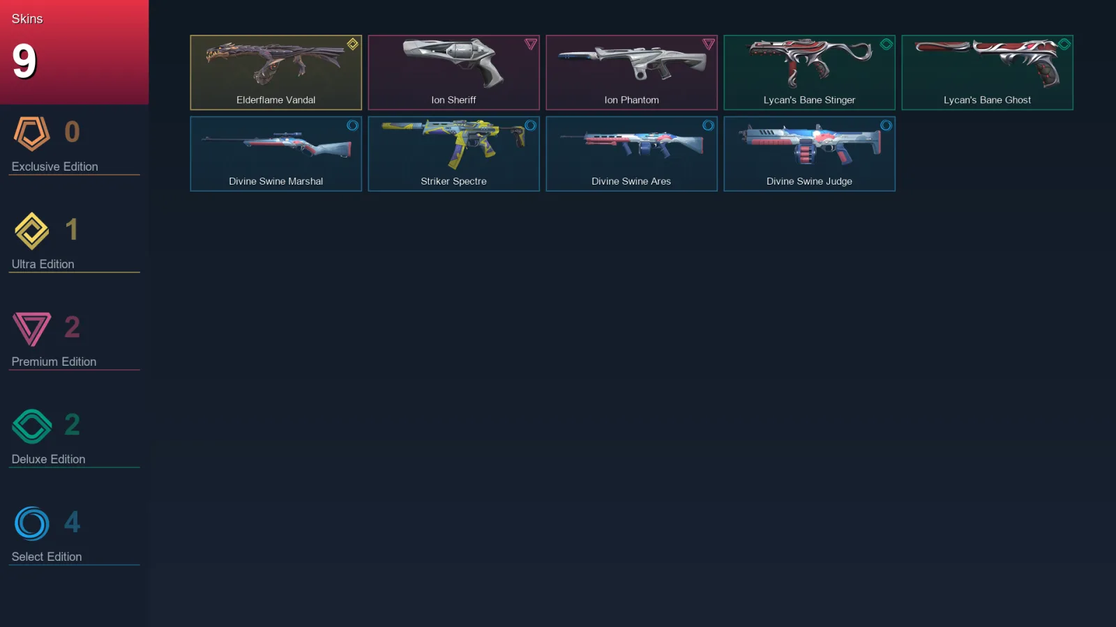 EU | Lv28 | Unranked | 9 Skin | 8 Agent | 12 Buddy