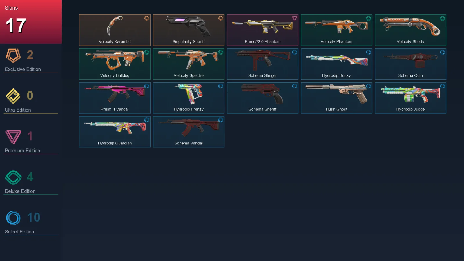 BR | Lv79 | Unranked | 17 Skin | 19 Agent | 37 Buddy — Valorant account