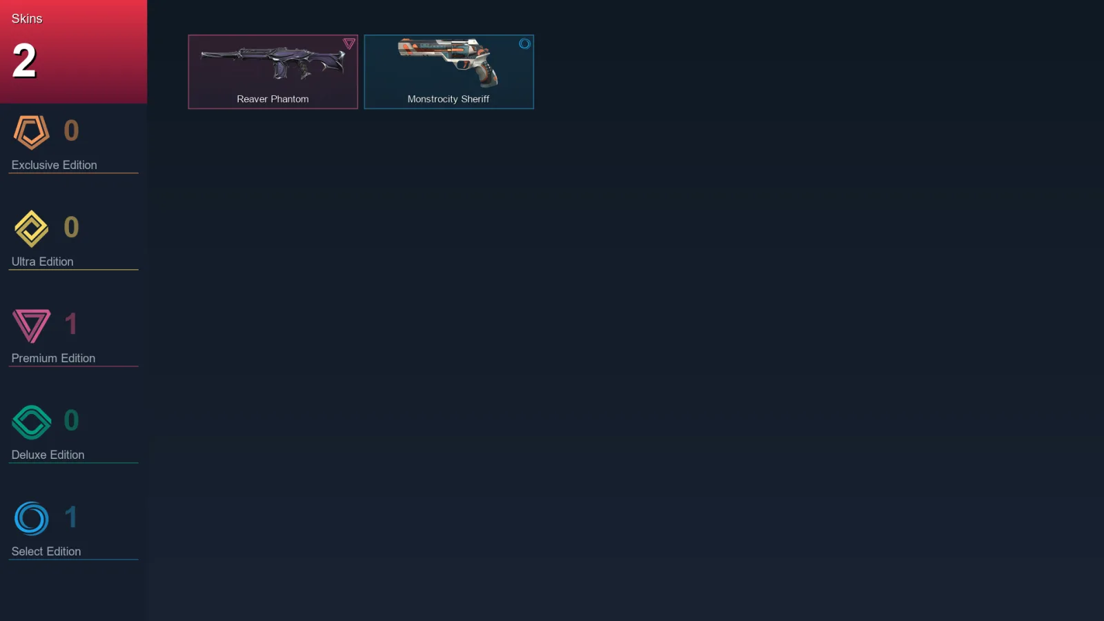 AP | Lv52 | Unranked | 2 Skin | 19 Agent | 16 Buddy