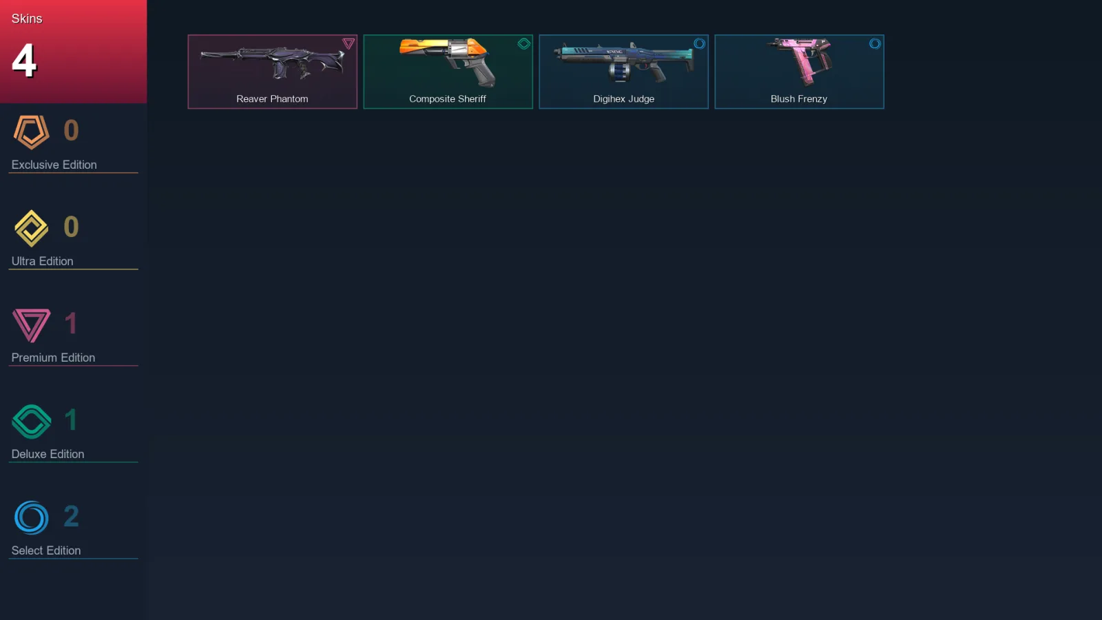 EU | Lv7 | Unranked | 4 Skin | 7 Agent | 3 Buddy — Valorant account