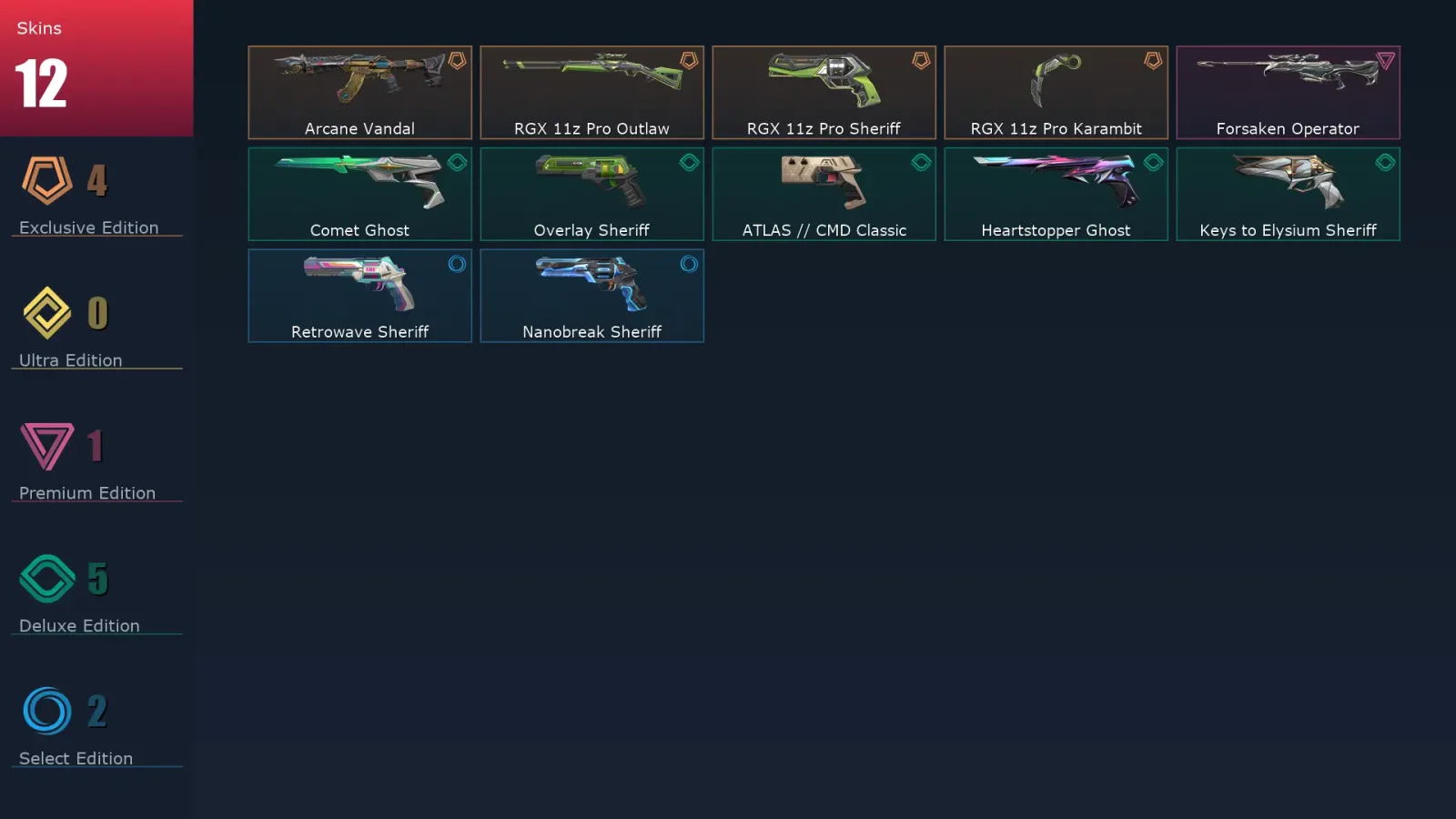 [Valorant] | EU | Level 179 | Ascendant 3 | 29 Agents | 12 Skins — Valorant account