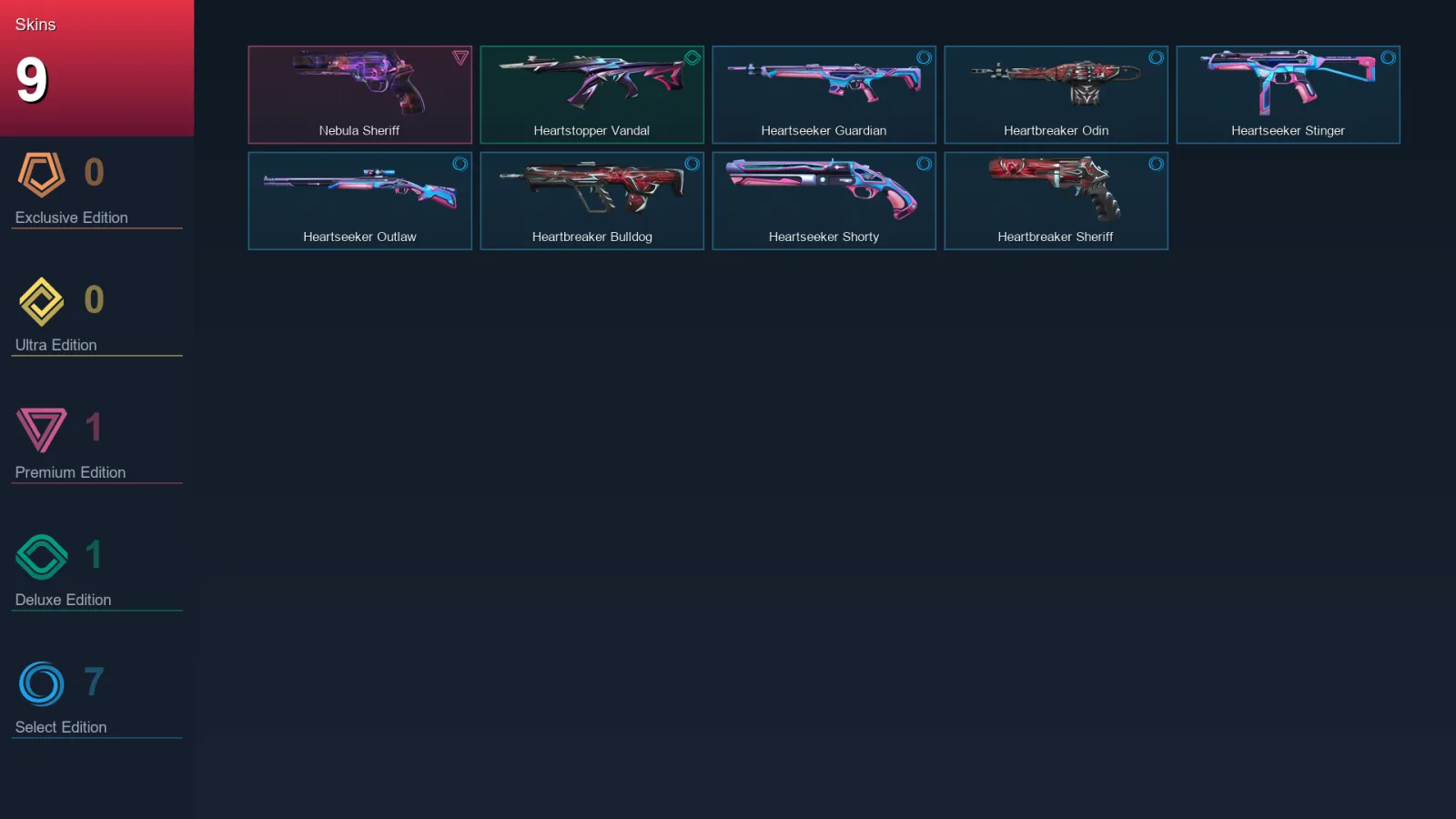 NA | Lv23 | Unranked | 9 Skin | 9 Agent | 8 Buddy — Valorant account