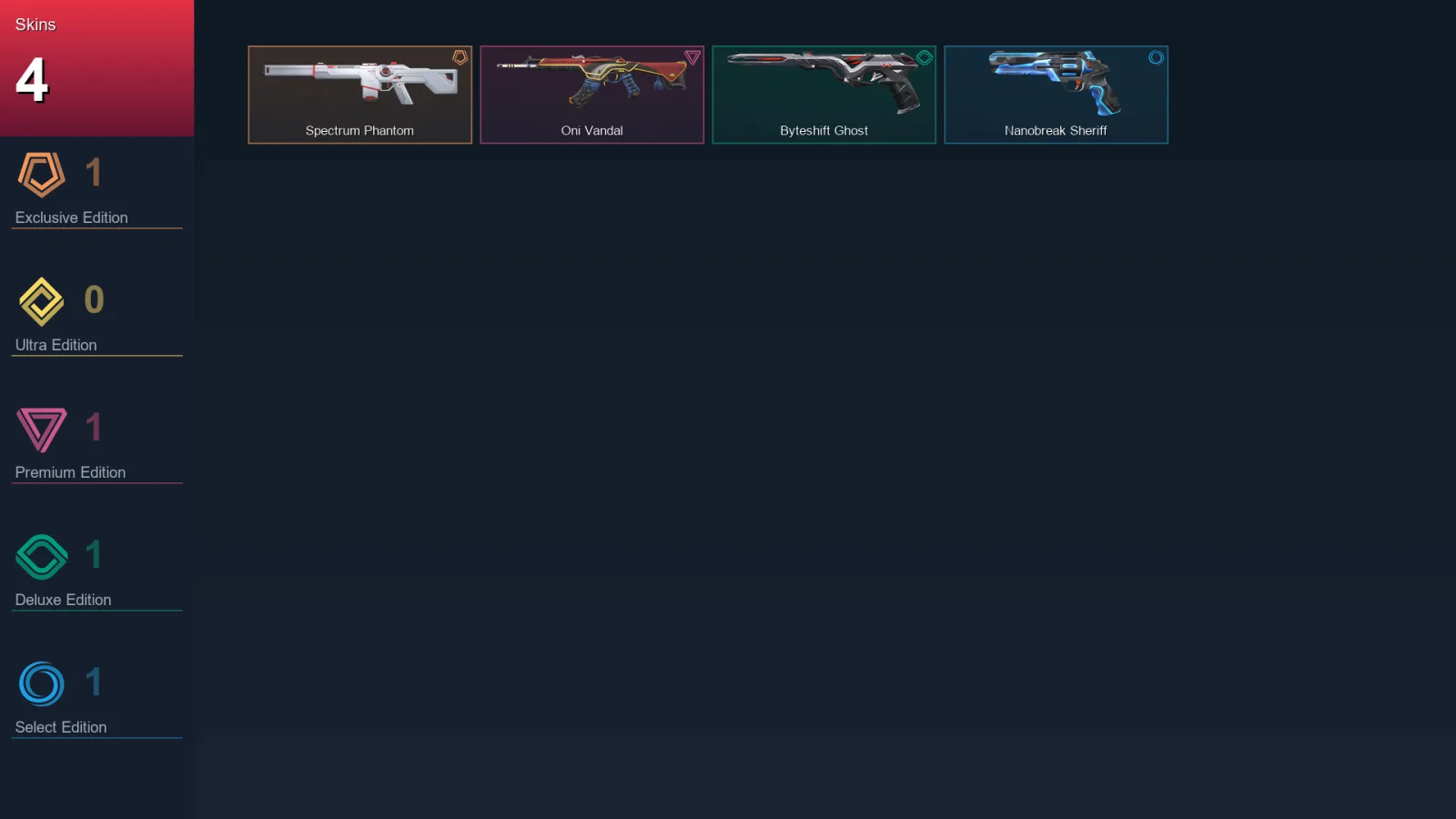 EU | Lv94 | Unranked | 4 Skin | 28 Agent | 41 Buddy