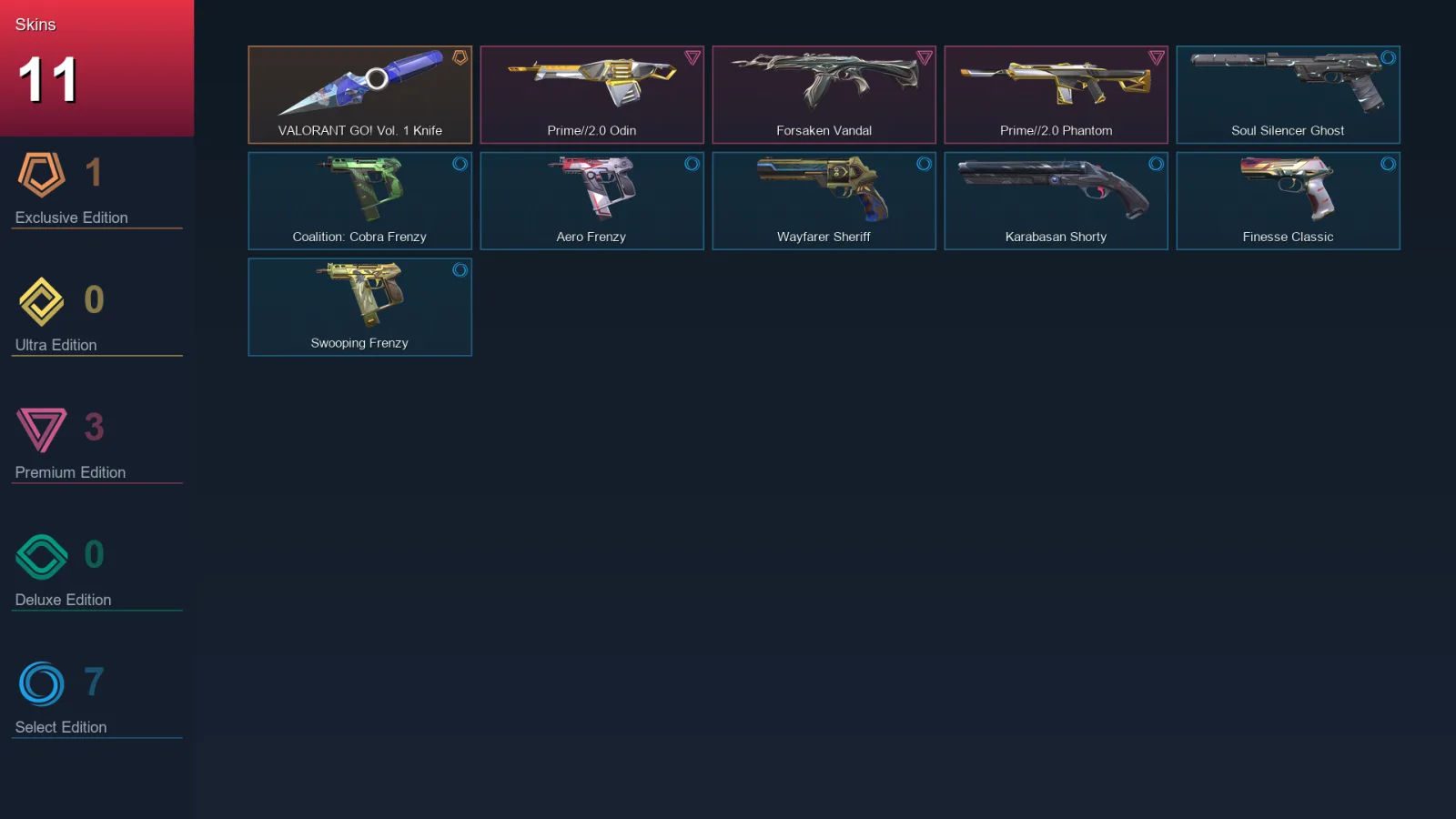 AP | Lv132 | Unranked | 11 Skin | 22 Agent | 50 Buddy — Valorant account