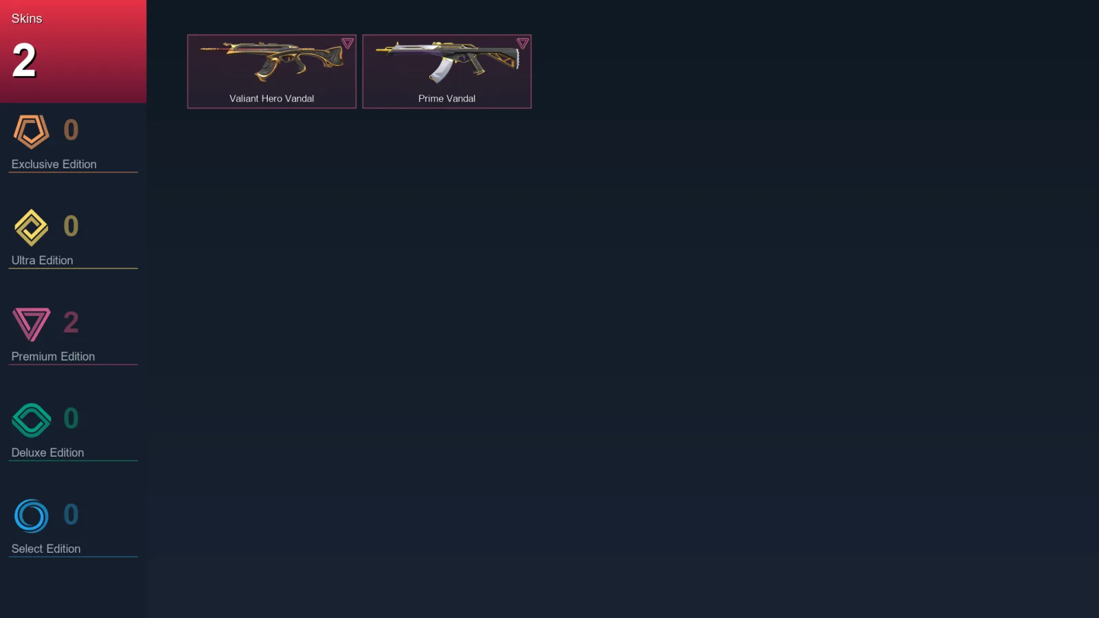 EU | Valiant Hero Vandal | Prime Vandal | 2 Skin | 15 Agent | 13 Buddy | Lv40