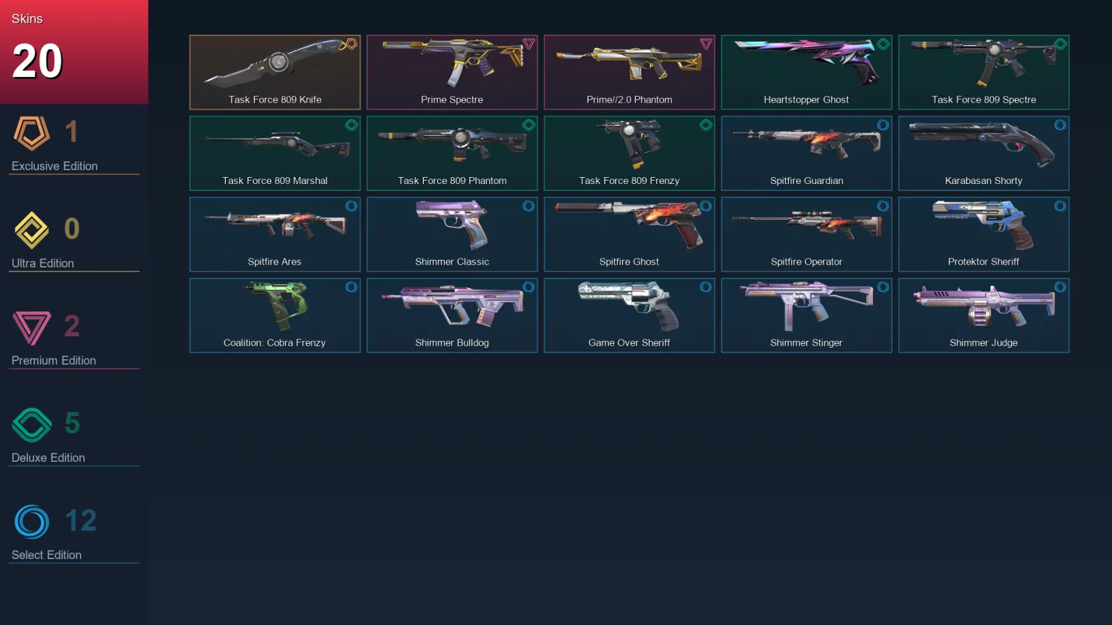 AP | Lv148 | Unranked | 20 Skin | 27 Agent | 80 Buddy — Valorant account