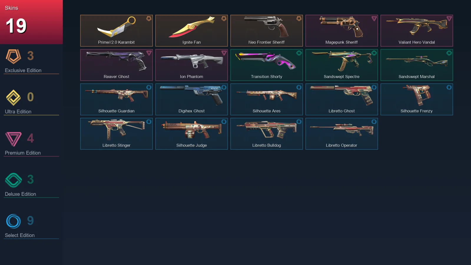BR | Lv68 | Unranked | 19 Skin | 22 Agent | 24 Buddy — Valorant account