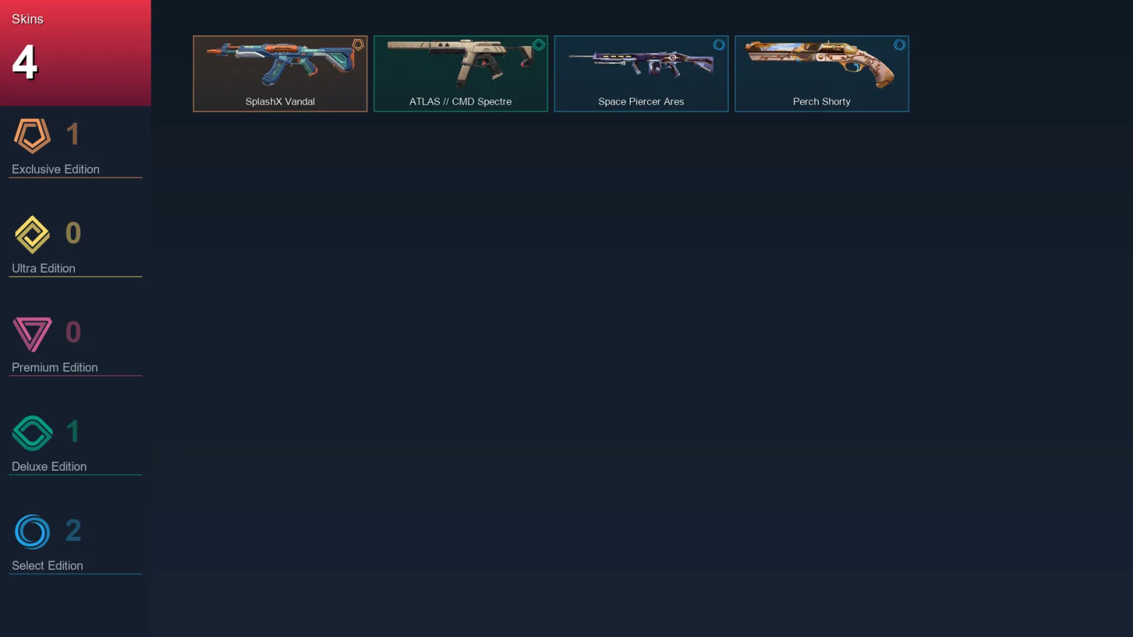 NA | Lv7 | Unranked | 4 Skin | 6 Agent | 5 Buddy