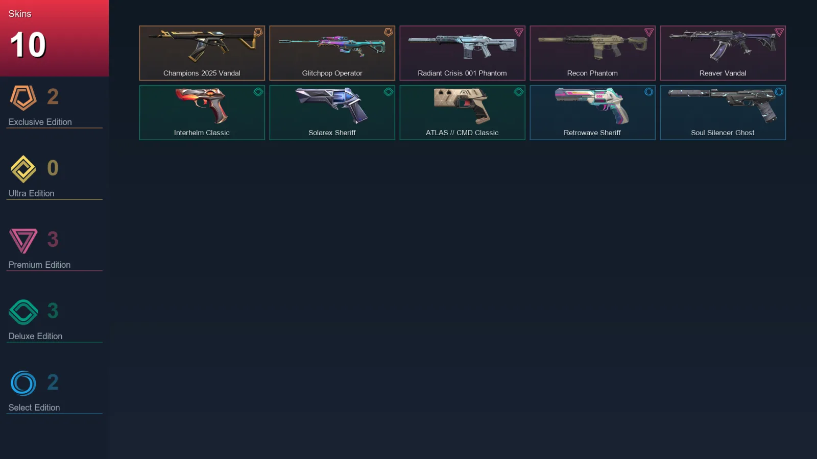 AP | Lv183 | Unranked | 10 Skin | 28 Agent | 92 Buddy — Unranked / Smurf Valorant