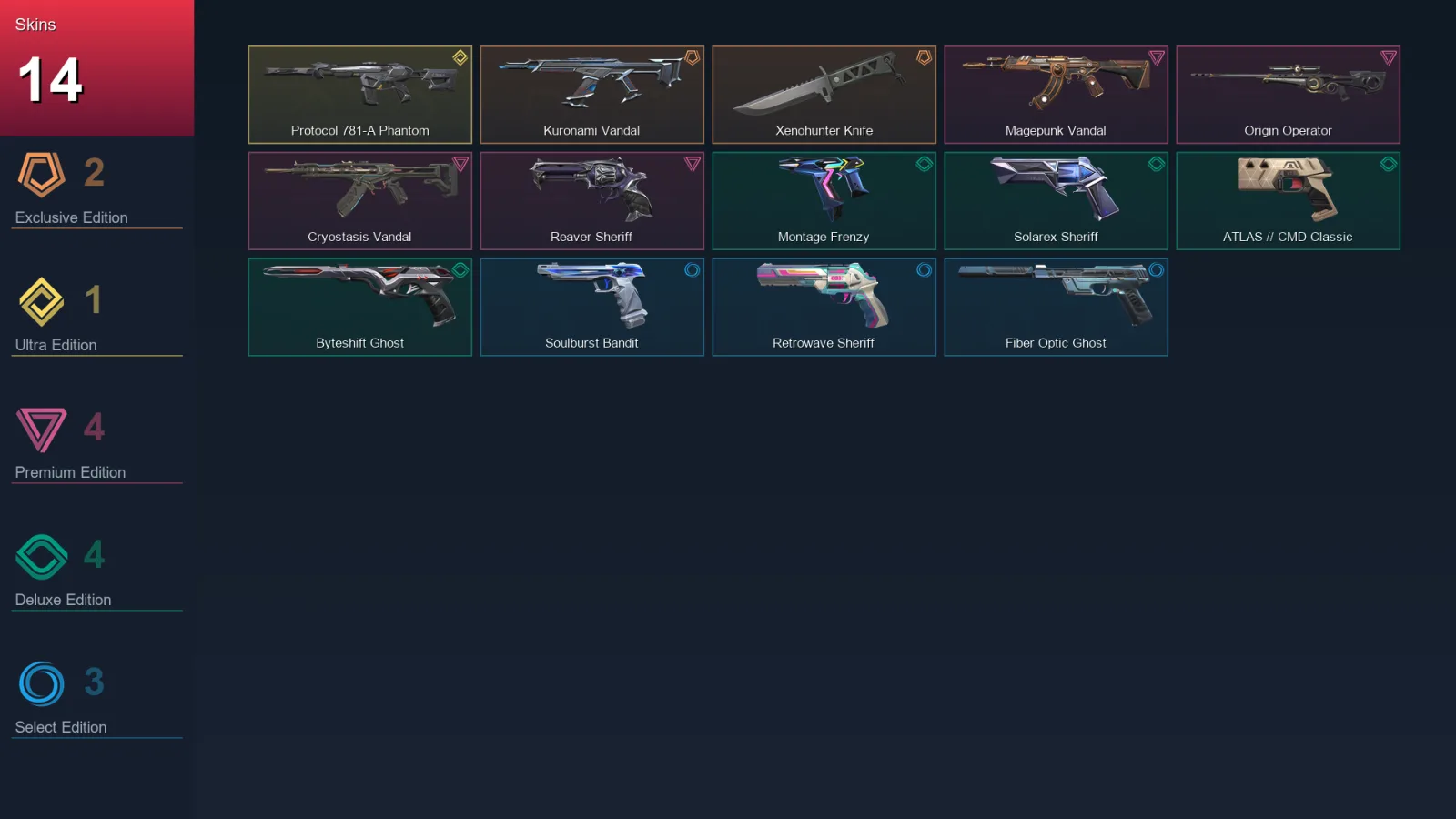 BR | Lv158 | Unranked | 14 Skin | 29 Agent | 72 Buddy