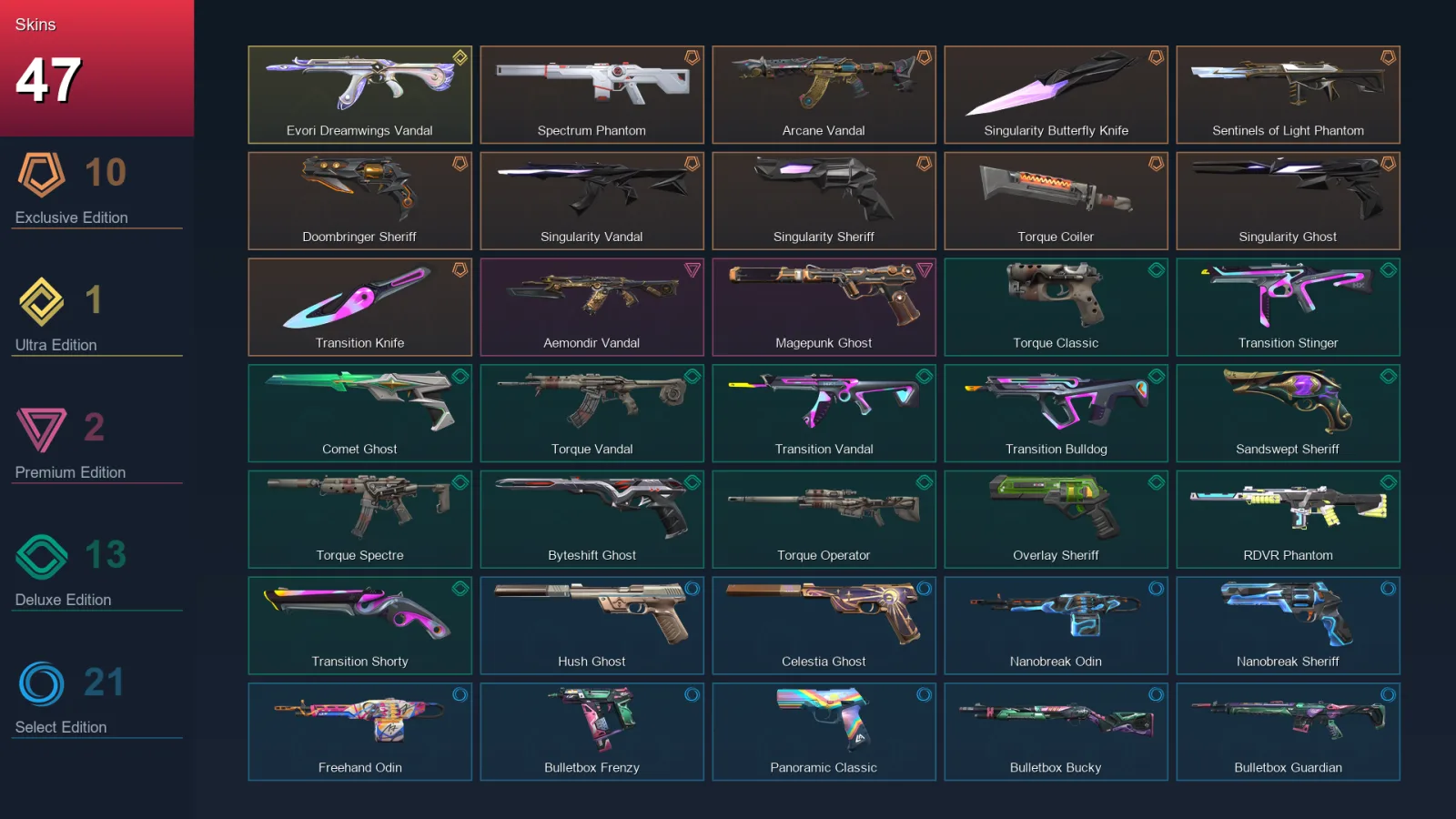 EU | Lv202 | Unranked | 47 Skin | 28 Agent | 85 Buddy — Magepunk Ghost