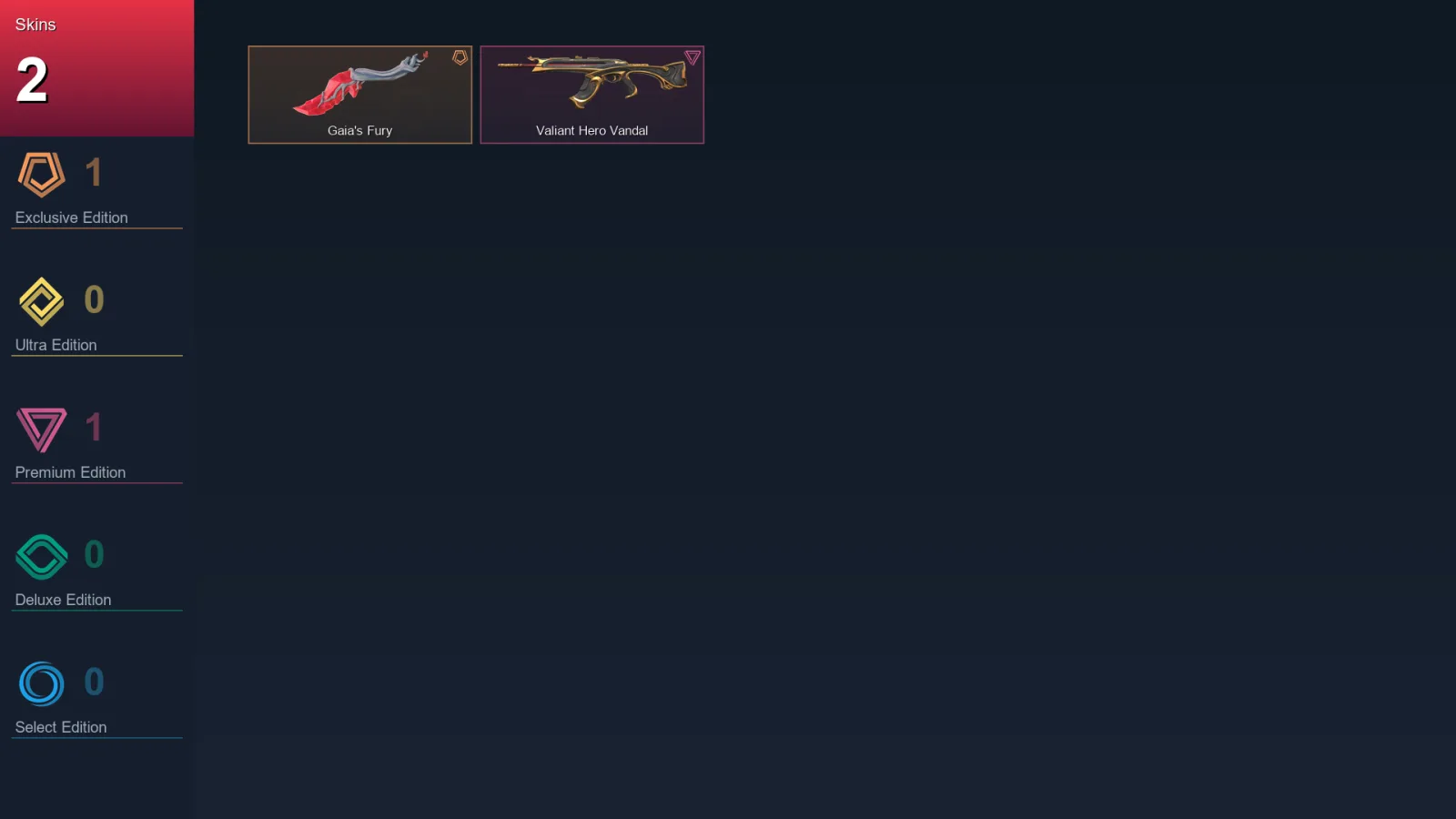 LA | Lv25 | Unranked | 2 Skin | 7 Agent | 10 Buddy
