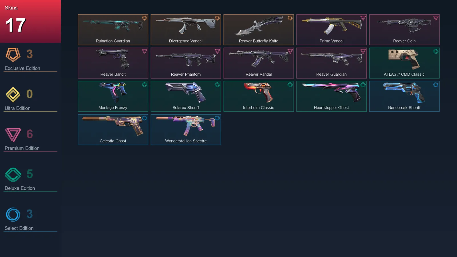 EU | Lv150 | Platinum I | 17 Skin | 29 Agent | 44 Buddy