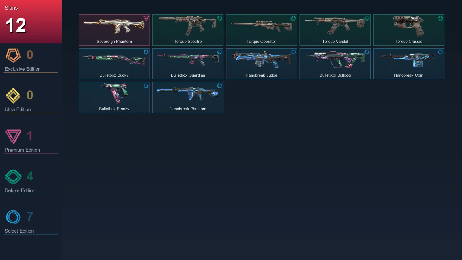 EU | Lv55 | Unranked | 12 Skin | 14 Agent | 26 Buddy
