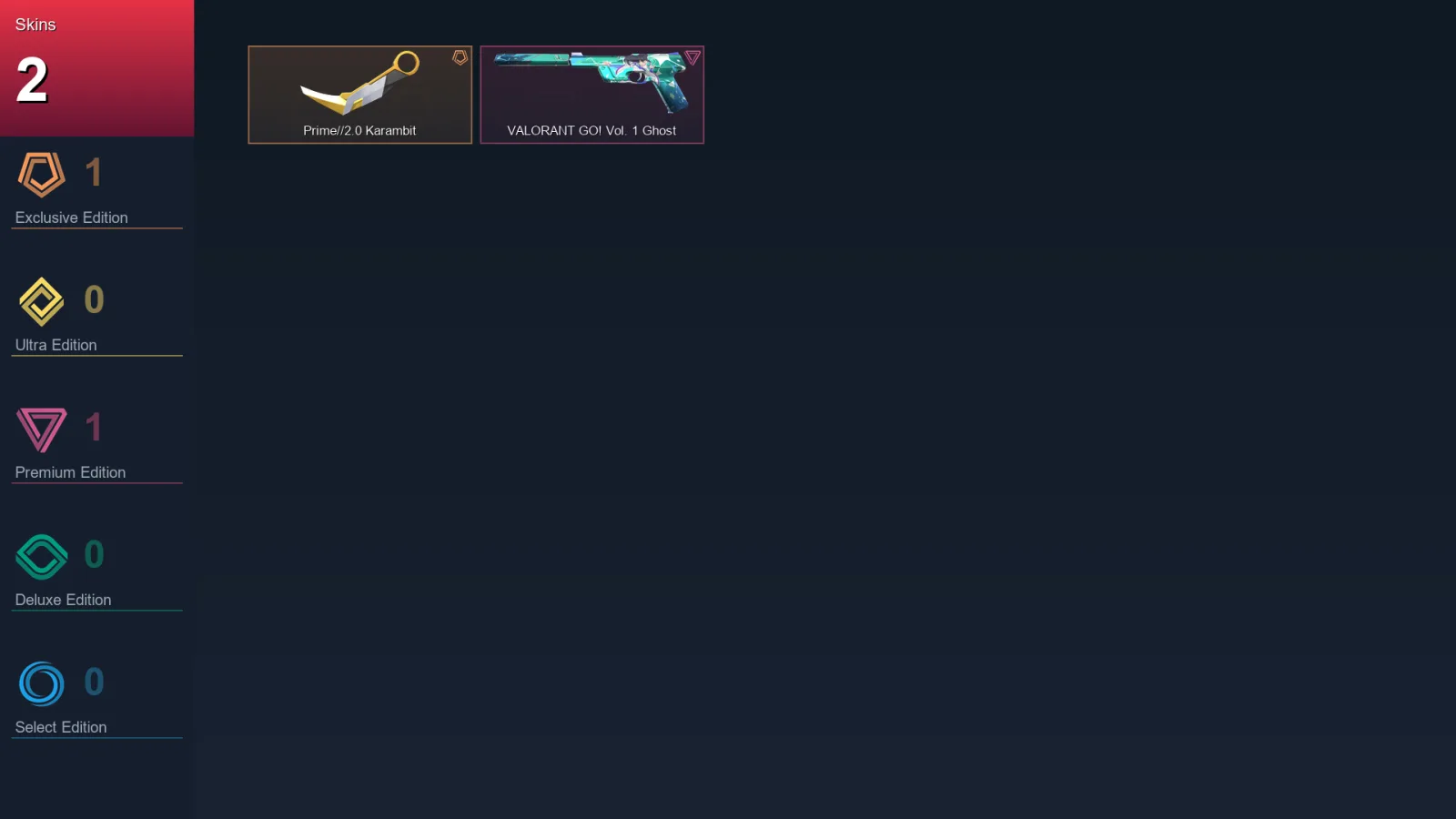 EU | Lv35 | Unranked | 2 Skin | 11 Agent | 15 Buddy