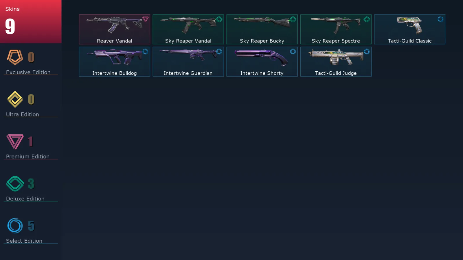 [Valorant] | EU | Level 19 | 8 Agents | 10 Skins