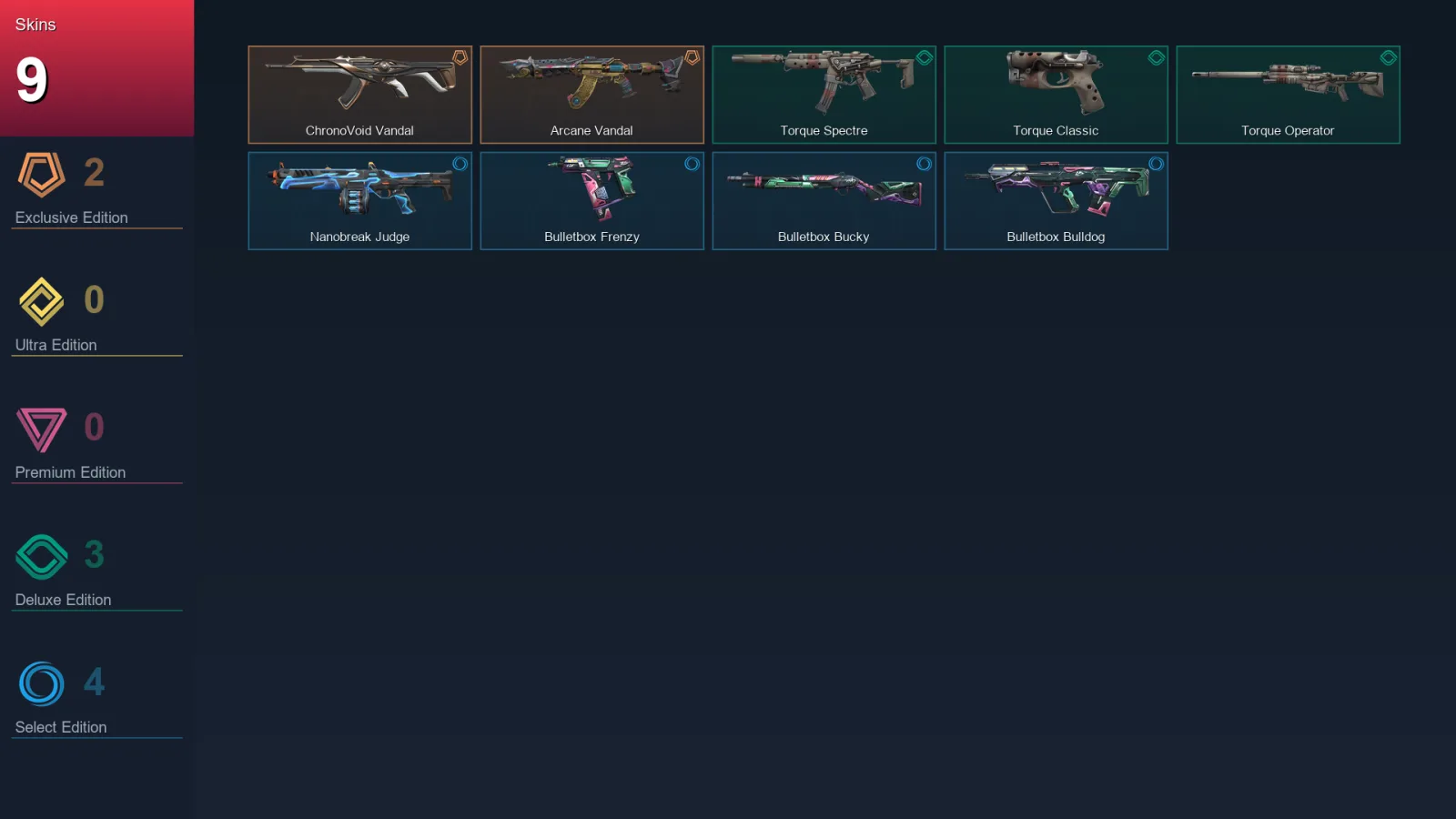 EU | Lv16 | Unranked | 9 Skin | 8 Agent | 5 Buddy